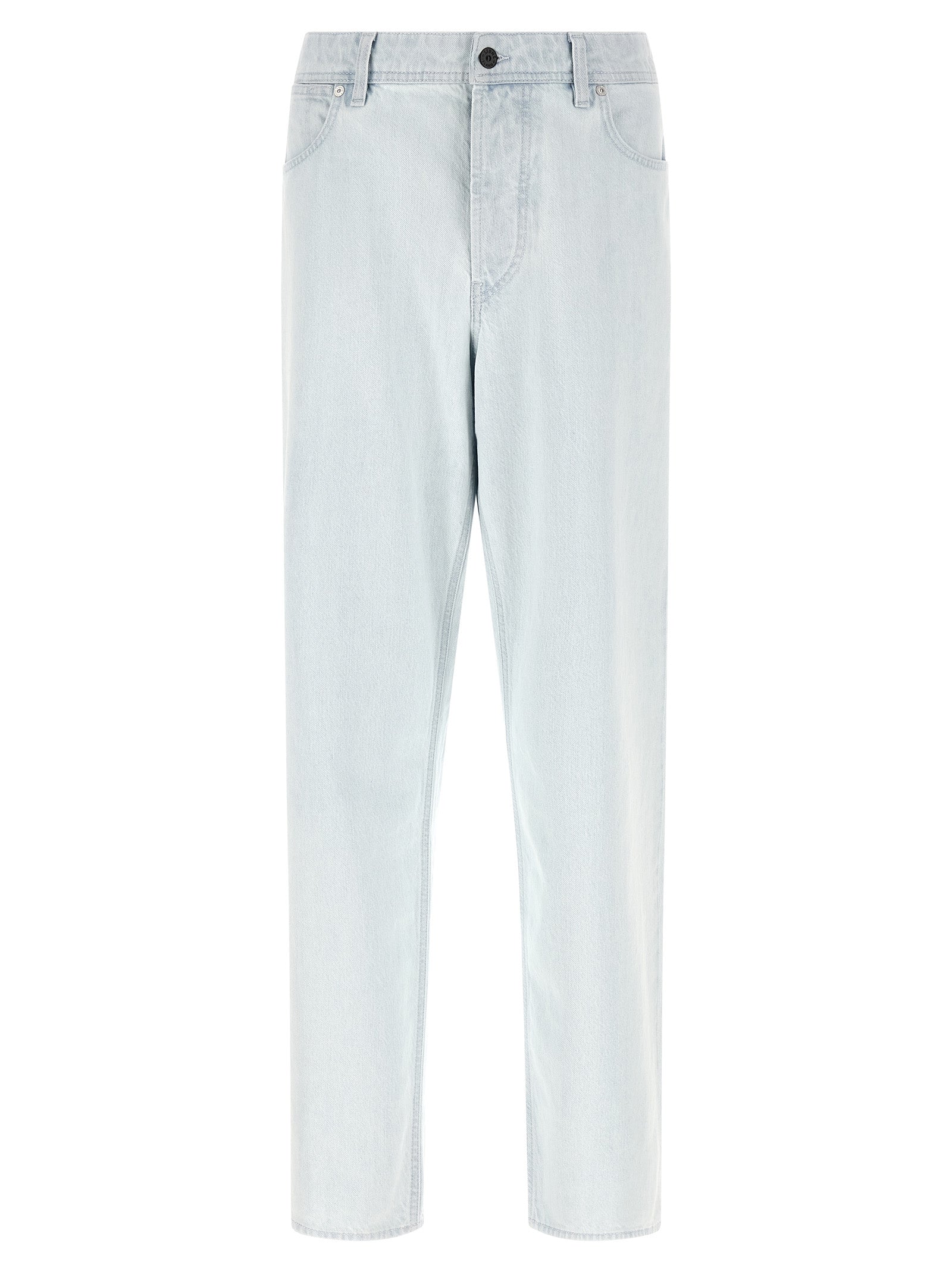 Stone Island J100006 Indigo Denim Ultra Bleached Jeans Lichtblauw