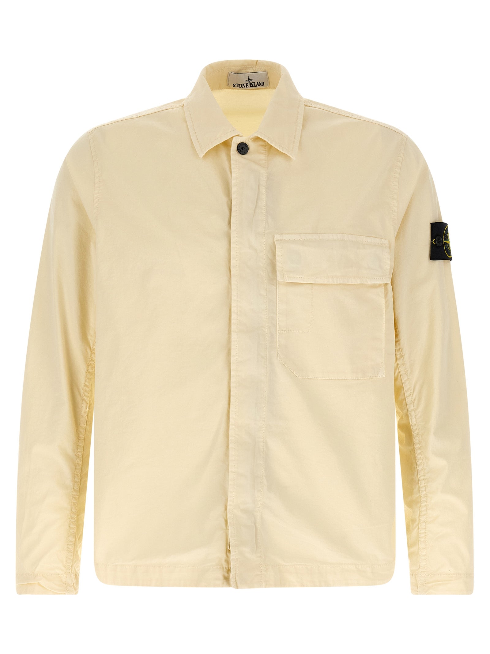 Stone Island 1200013 Overshirt Yellow Shirts Stone Island