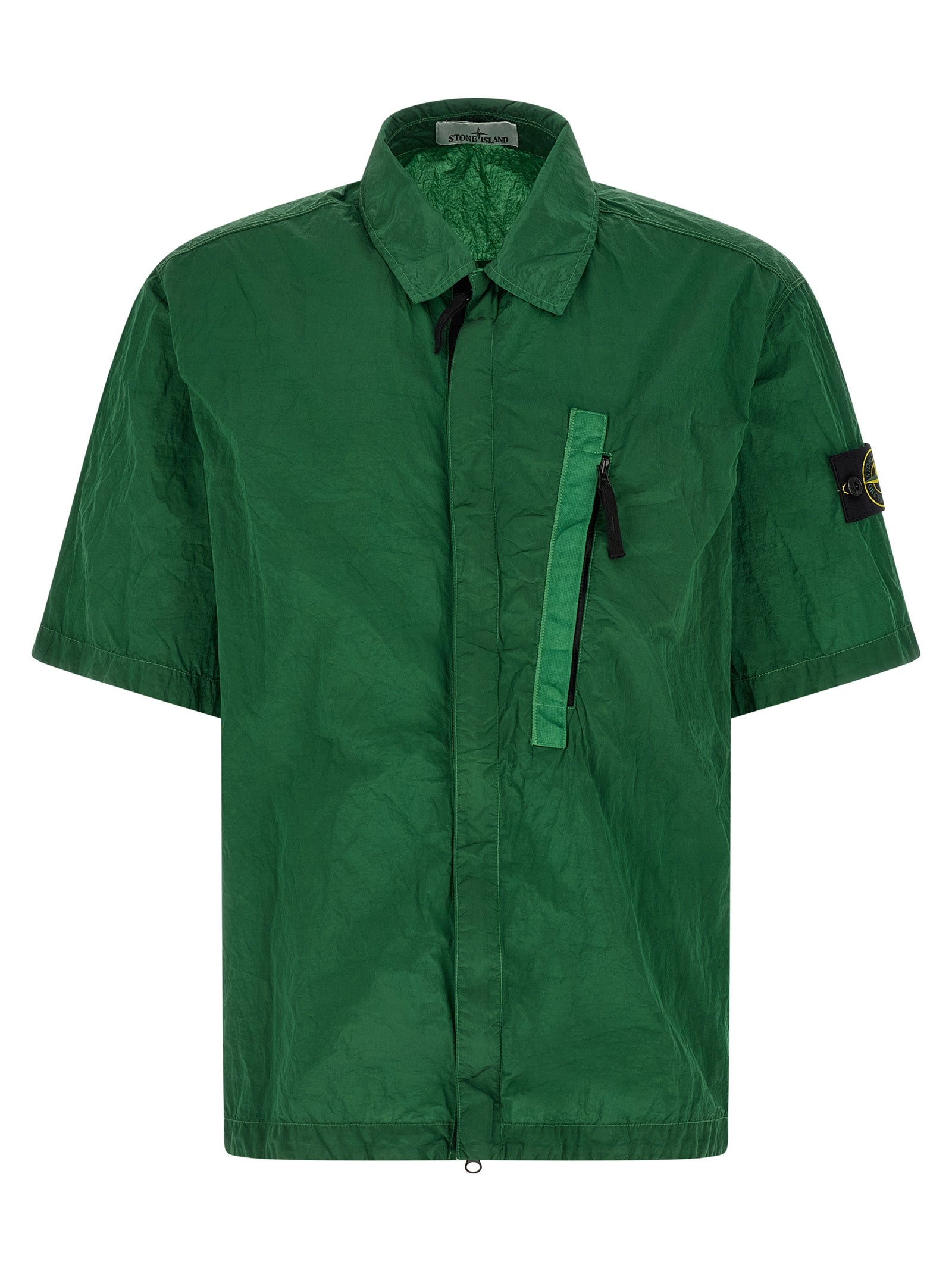 Stone Island 1200028 Nylon Metal Econyl Short Sleeve Shirt