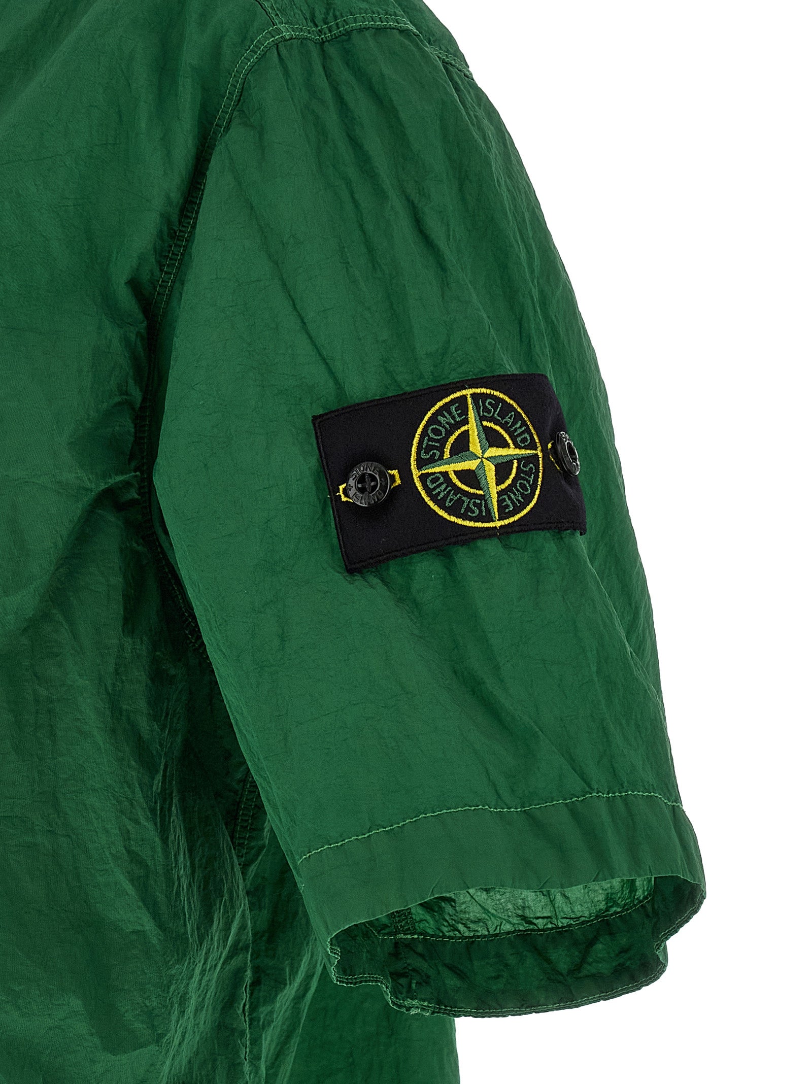 Stone Island 1200028 Nylon Metal Econyl Short Sleeve Shirt-4