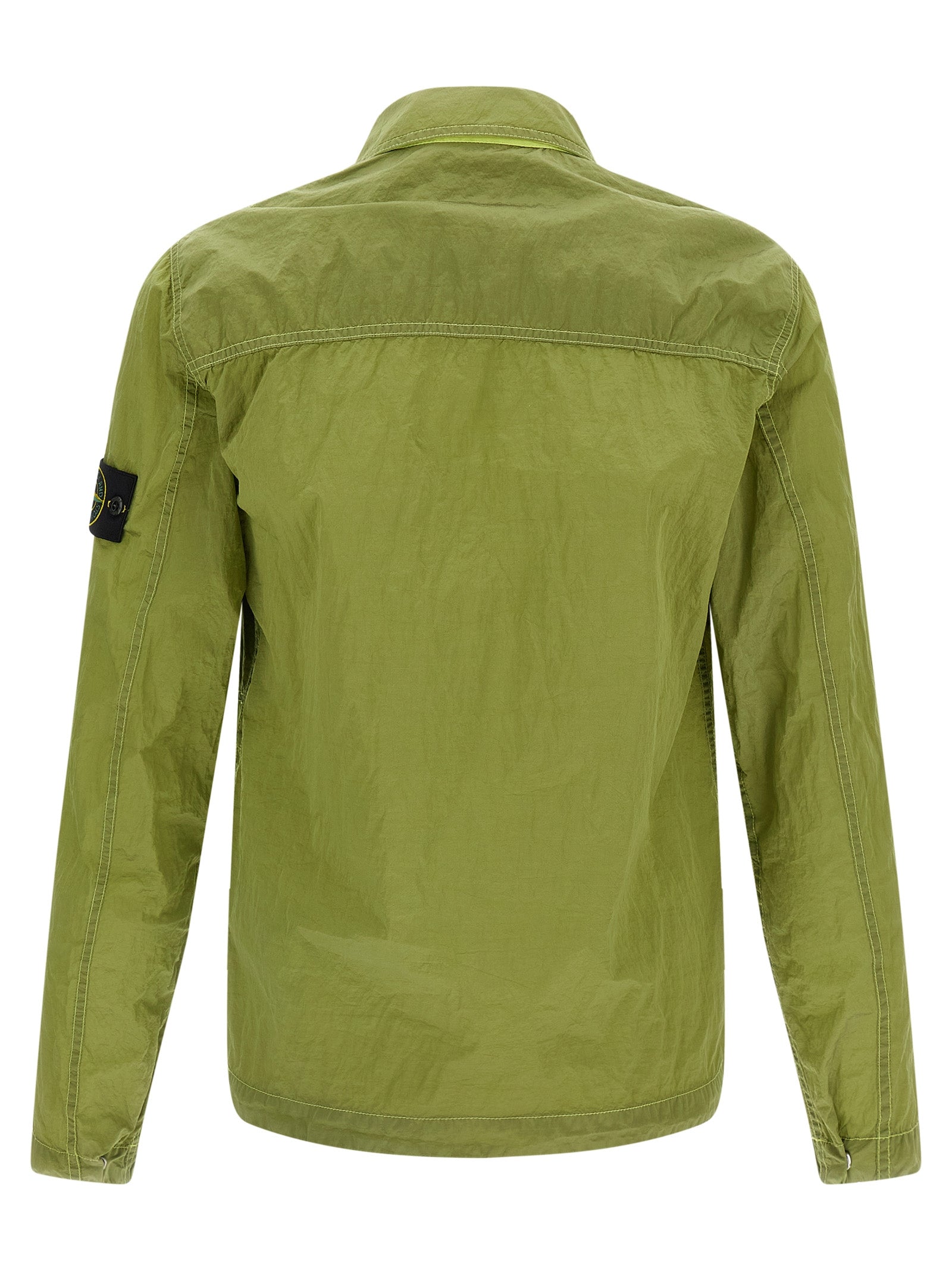 Stone Island Nylon Metal Econyl Overshirt 1200038 Green