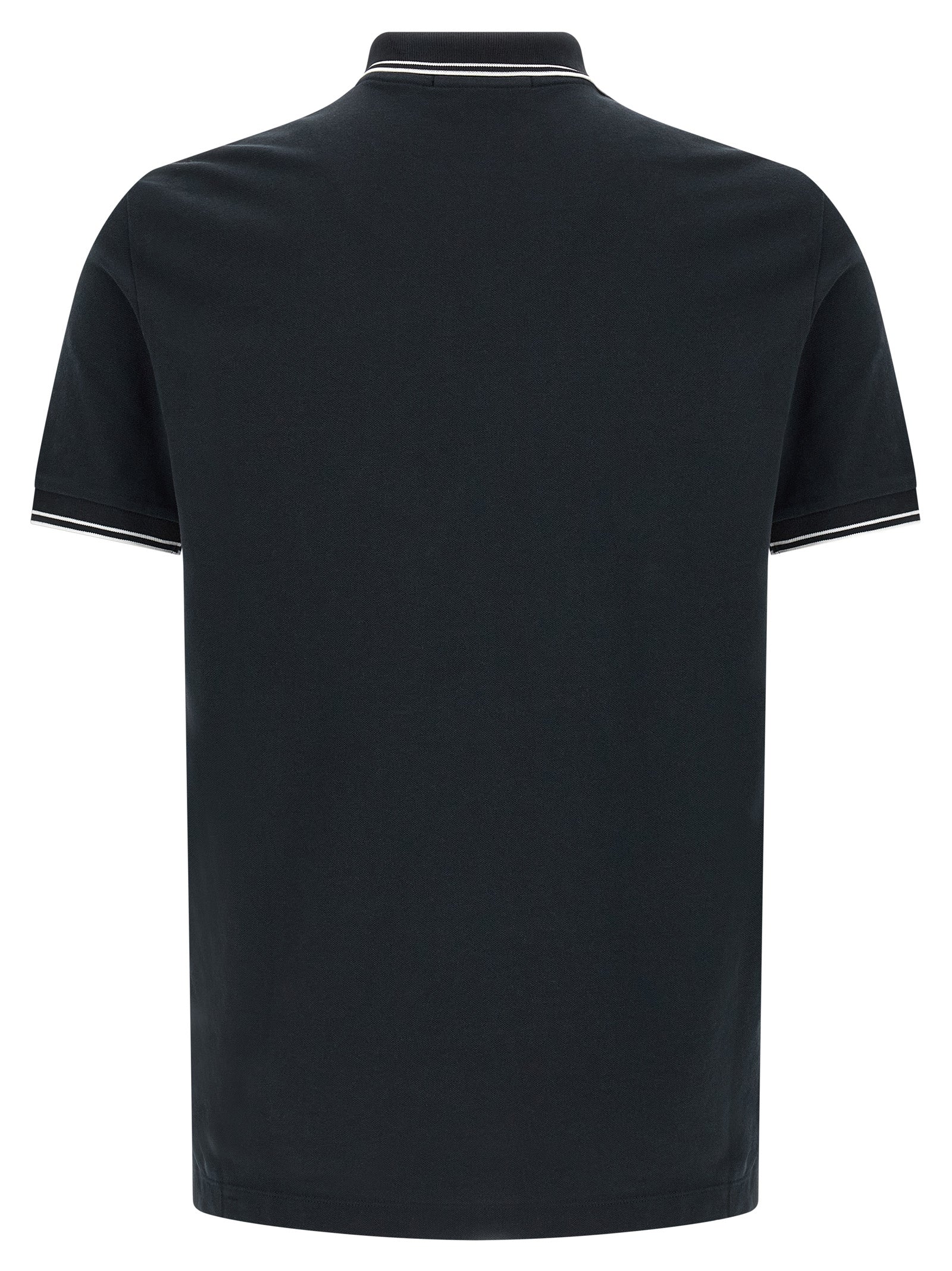 Stone Island 2200010 Polo Shirt Black Cotton