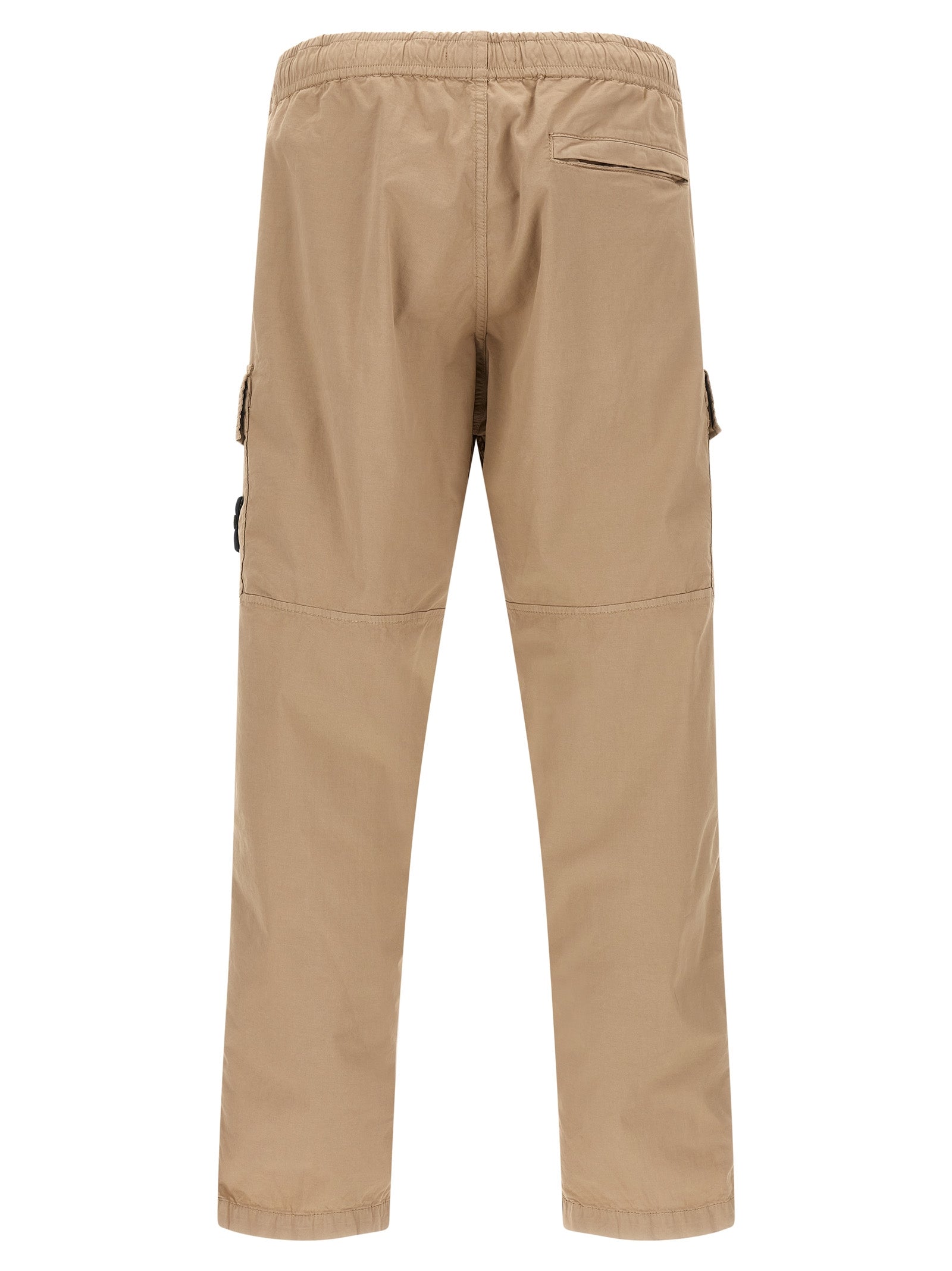 Stone Island Garment-Dyed Stretch Cotton Twill Cargo Pants