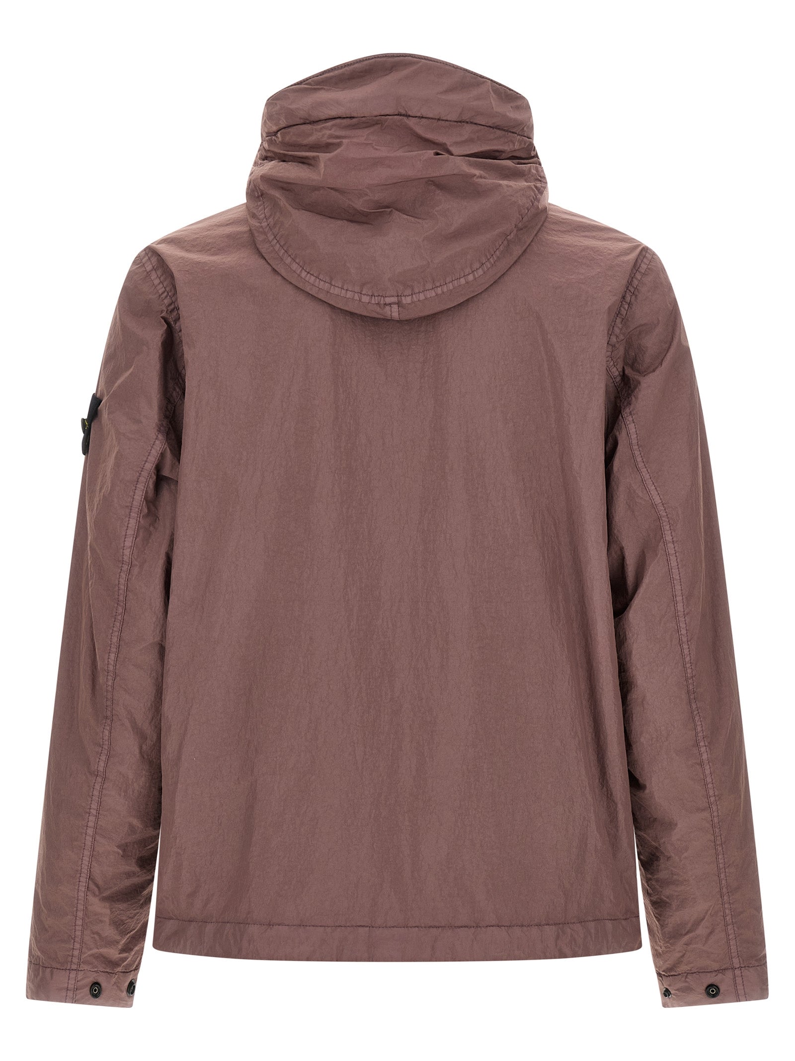 Stone Island 4100001 Lightweight Nylon Reps Jacket Dusty Pink