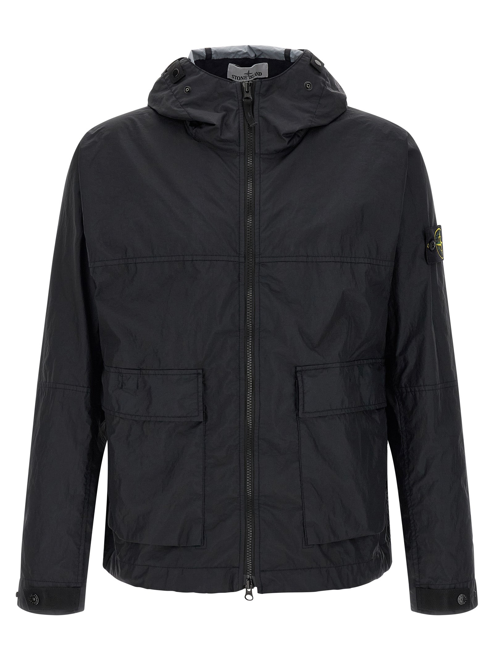 Stone Island 4100004 Membrana 3L TC Jacket Zwart S0A21