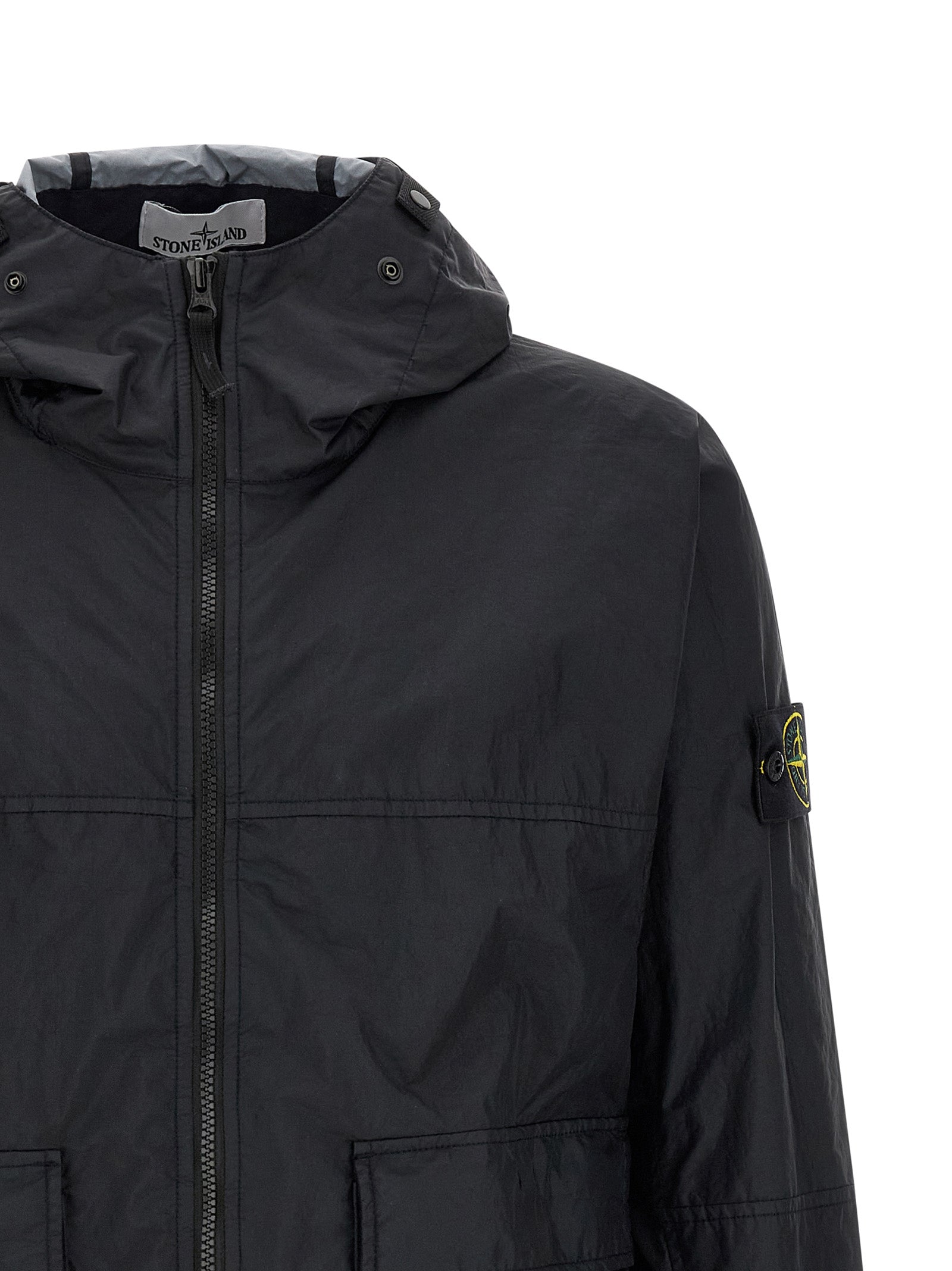 Stone Island 4100004 Membrana 3L TC Jacket Zwart S0A21-thumbmail-3