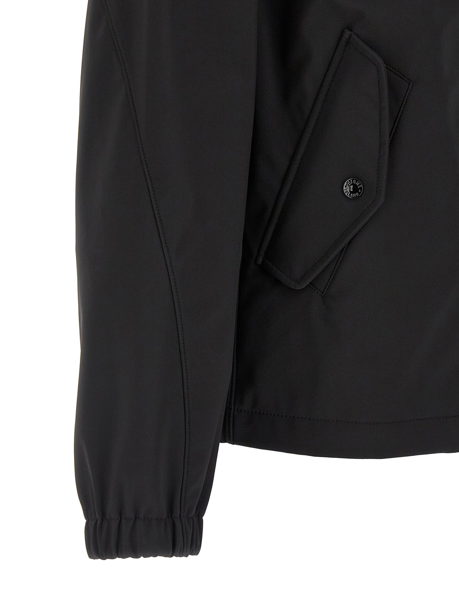 Stone Island 4100022 Light Soft Shell-R e.Dye Jacket Zwart-thumbmail-4
