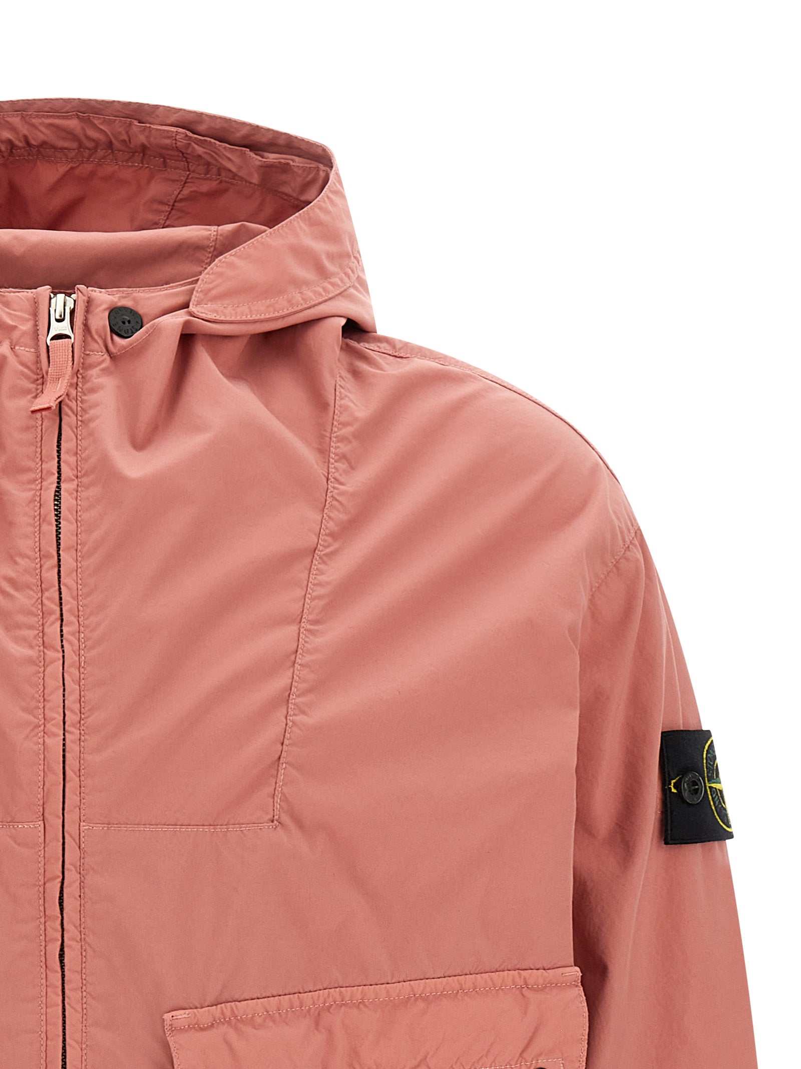 Stone Island 4100052 Light Compact Touch Poly-TC Jacket Oleander Pink-thumbmail-3