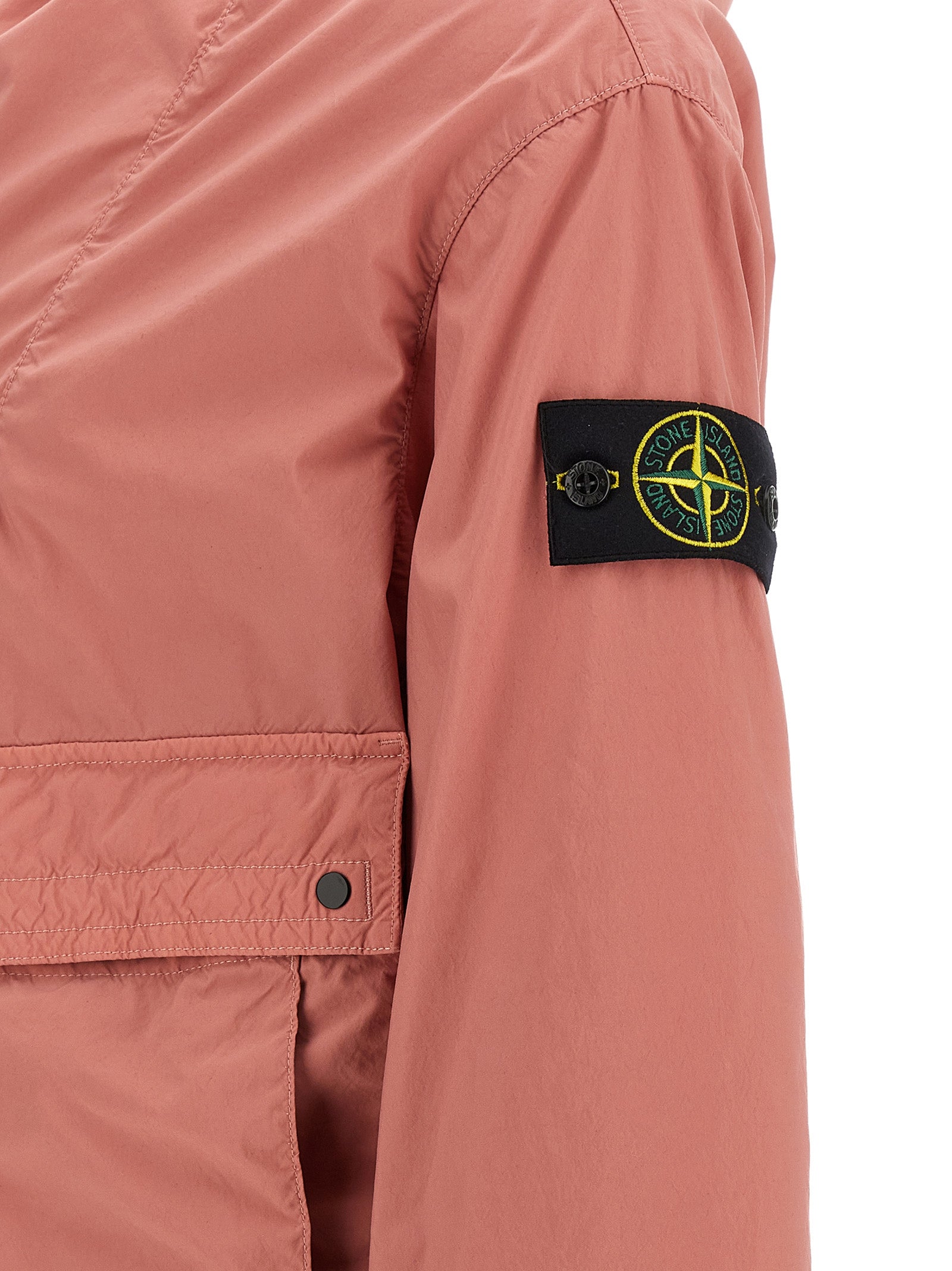 Stone Island 4100052 Light Compact Touch Poly-TC Jacket Oleander Pink-thumbmail-4