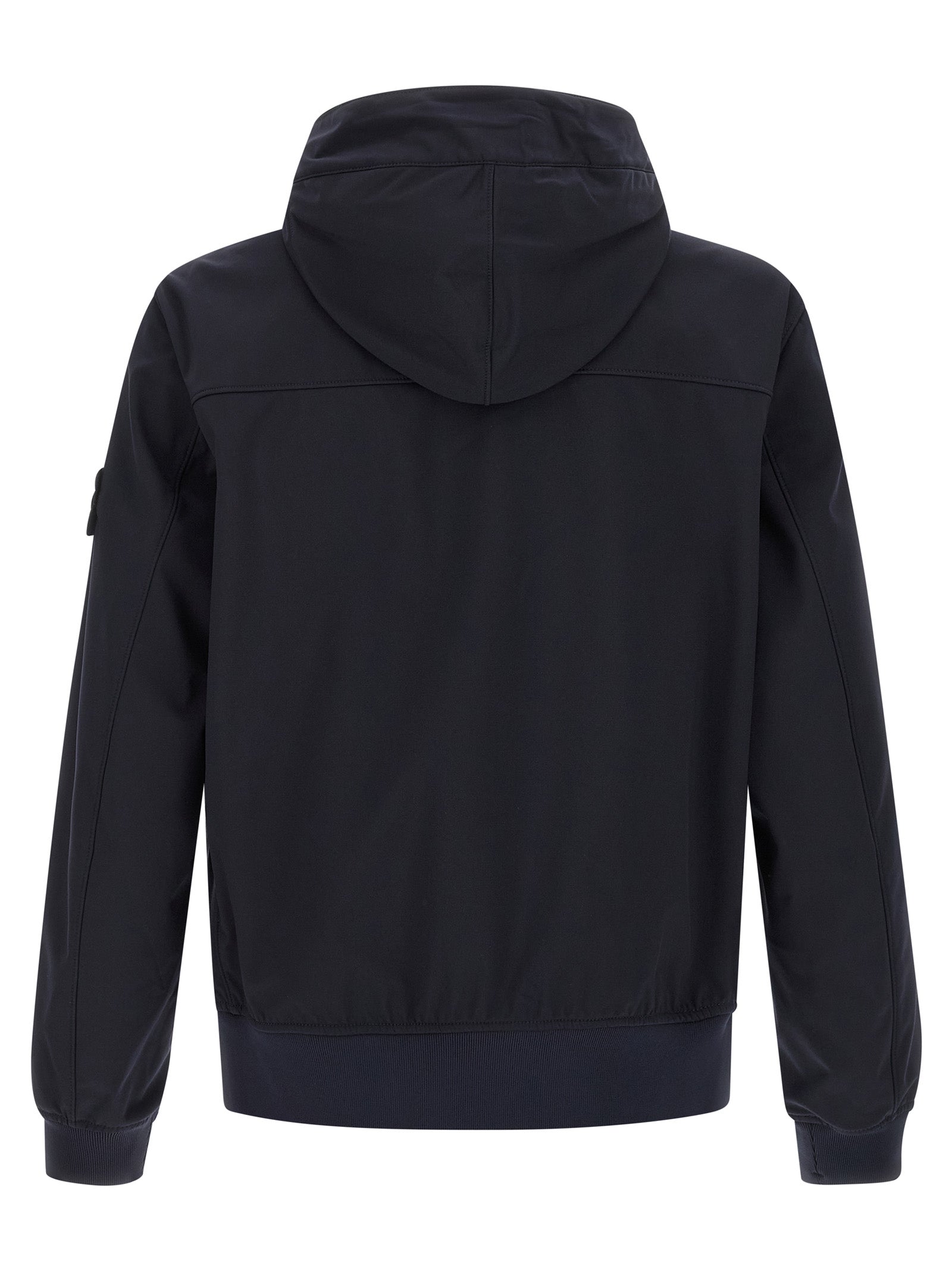 Stone Island 4100118 Light Soft Shell-R e.Dye Jacket Zwart-thumbmail-2
