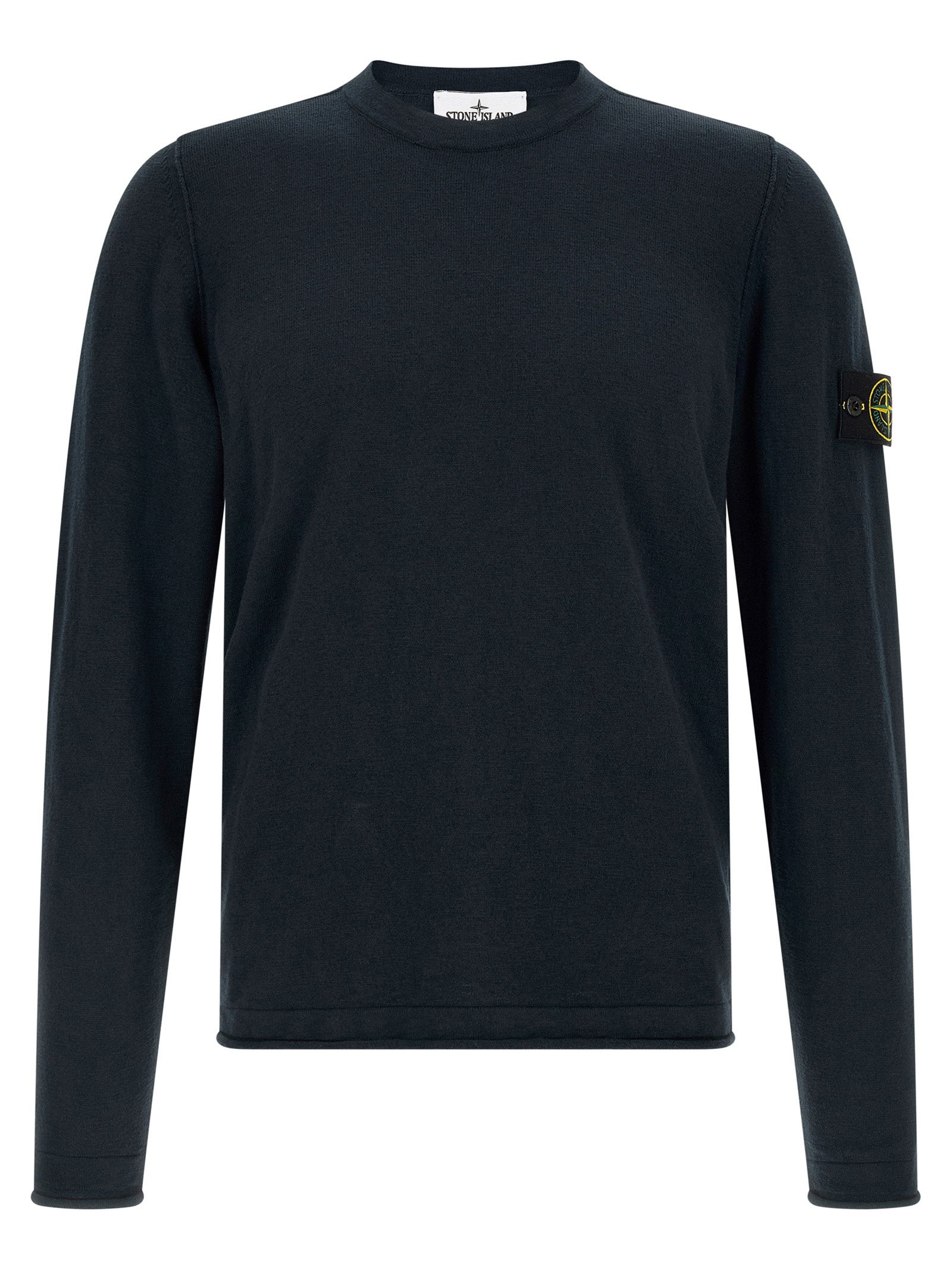Stone Island 5100052 Trui met Rolzoomdetails Blauw