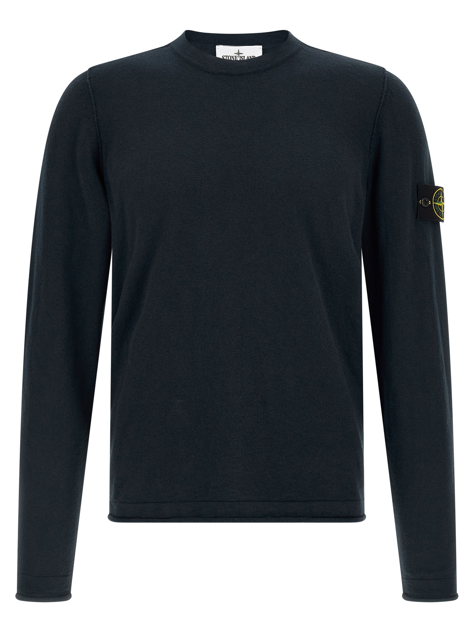 Stone Island 5100052 Compass Patch Sweatshirt Navy