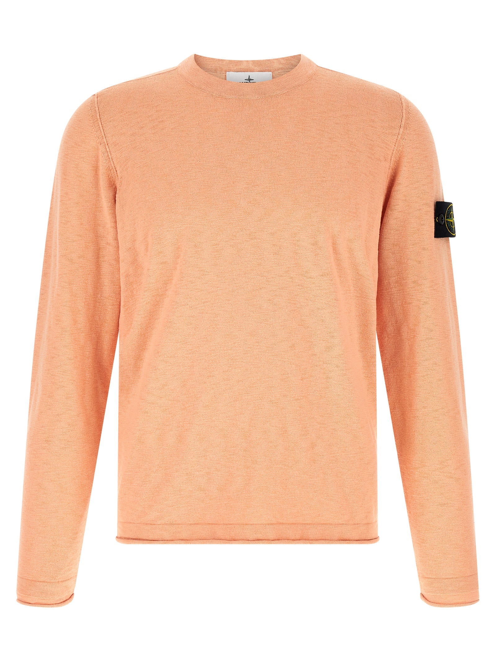 Stone Island 5100052 Crewneck Sweater Orange