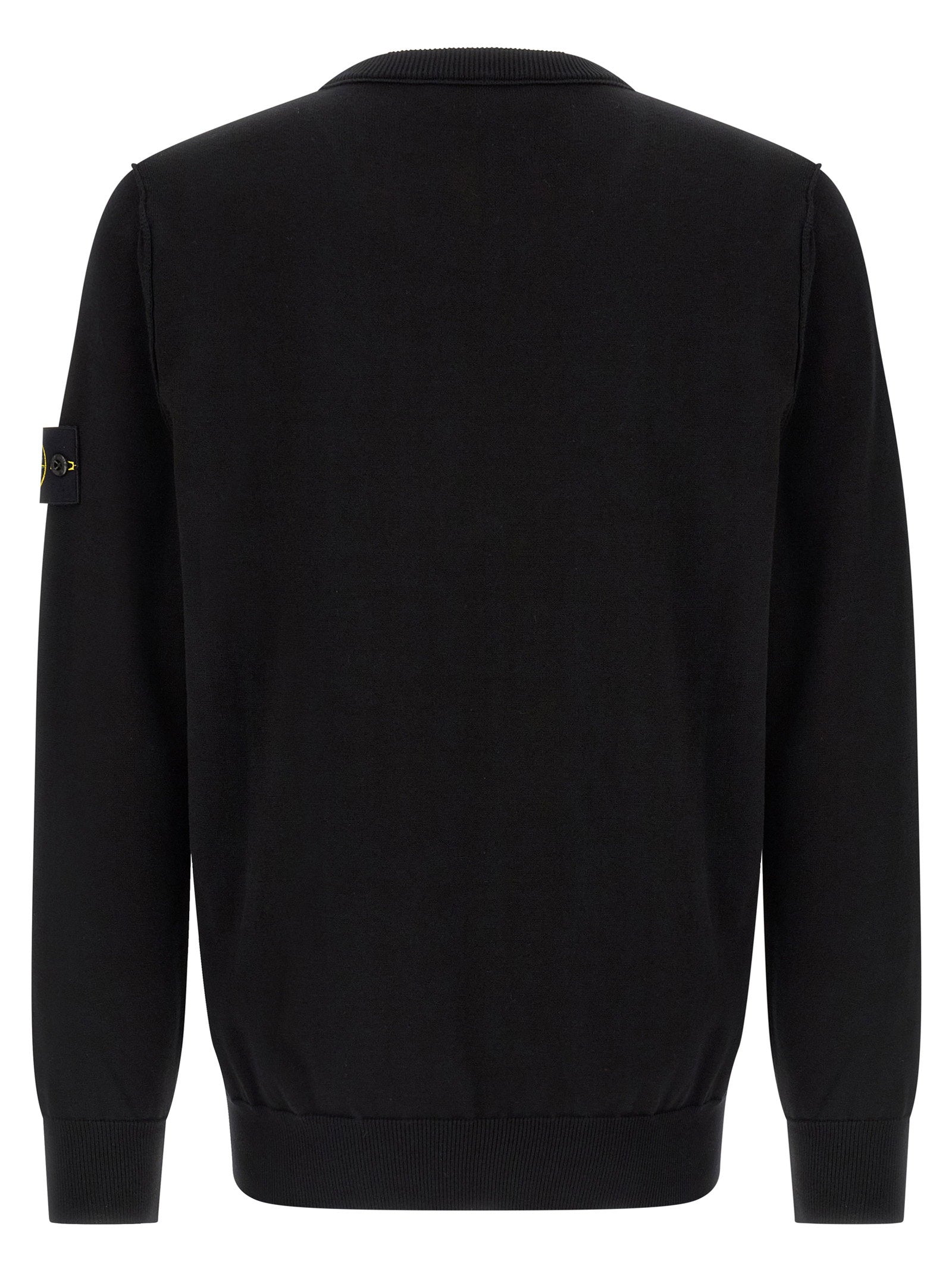 Stone Island 5100053 Soft Organic Cotton Crewneck Trui Zwart-thumbmail-2