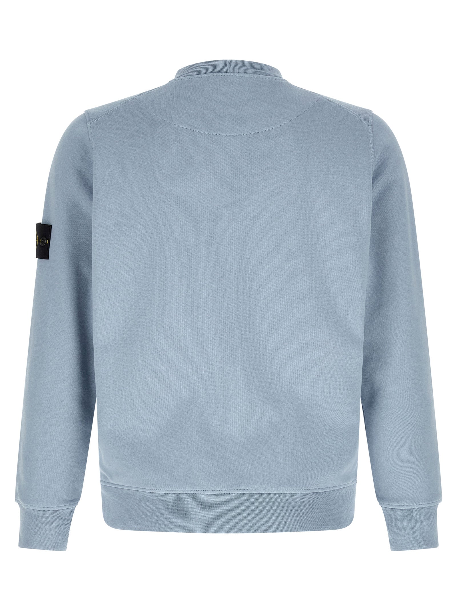 Stone Island 6100060 Garment Dyed Sweatshirt Light Blue-thumbmail-2