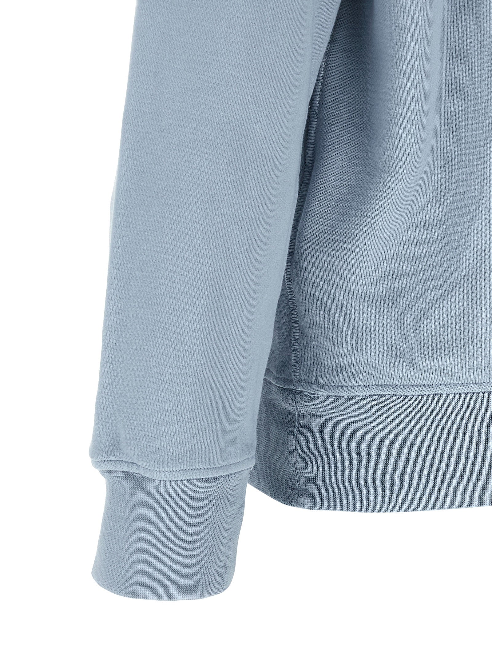 Stone Island 6100060 Garment Dyed Sweatshirt Light Blue-thumbmail-4