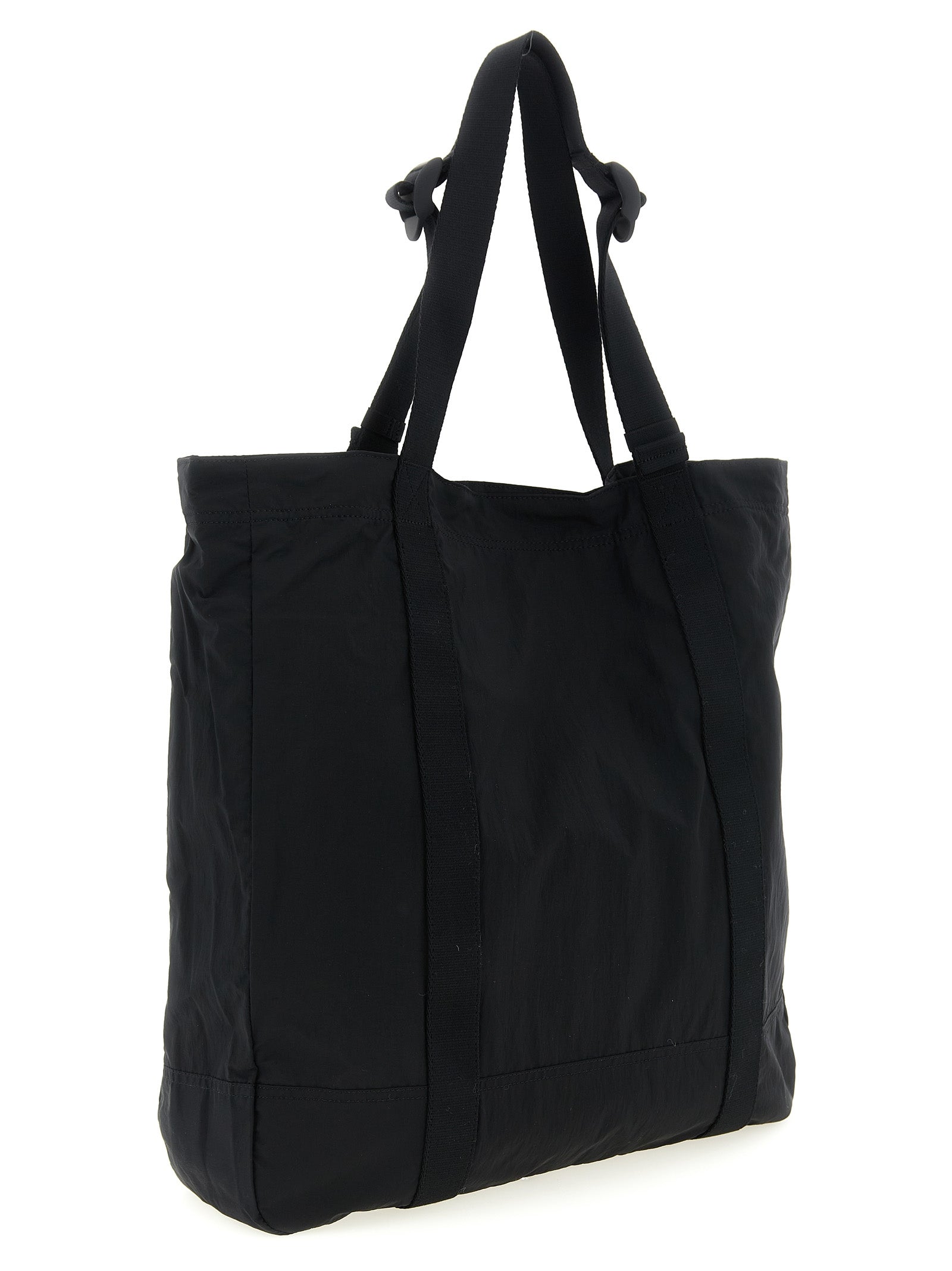 Stone Island Nylon Metal ECONYL Tote Bag Black