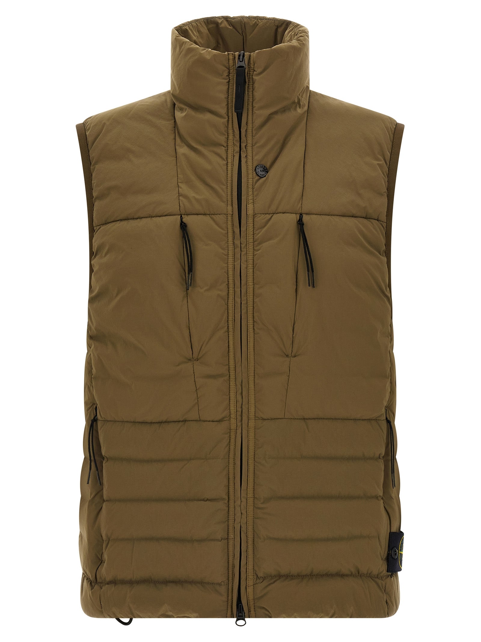 Stone Island G100007 Seamless Tunnel Down Vest Olive Green
