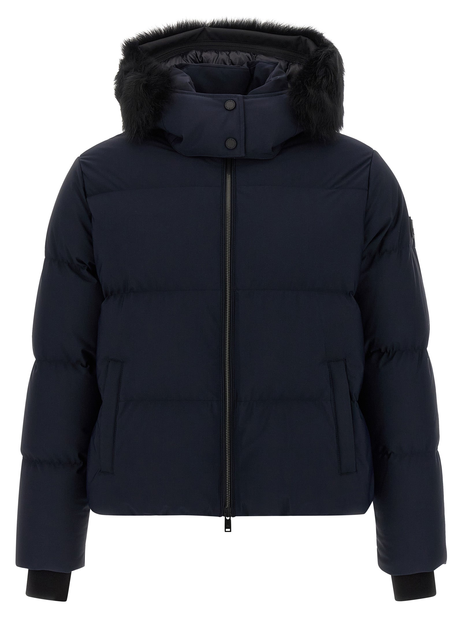 Moose Knuckles Misti Puffer Jacket Navy