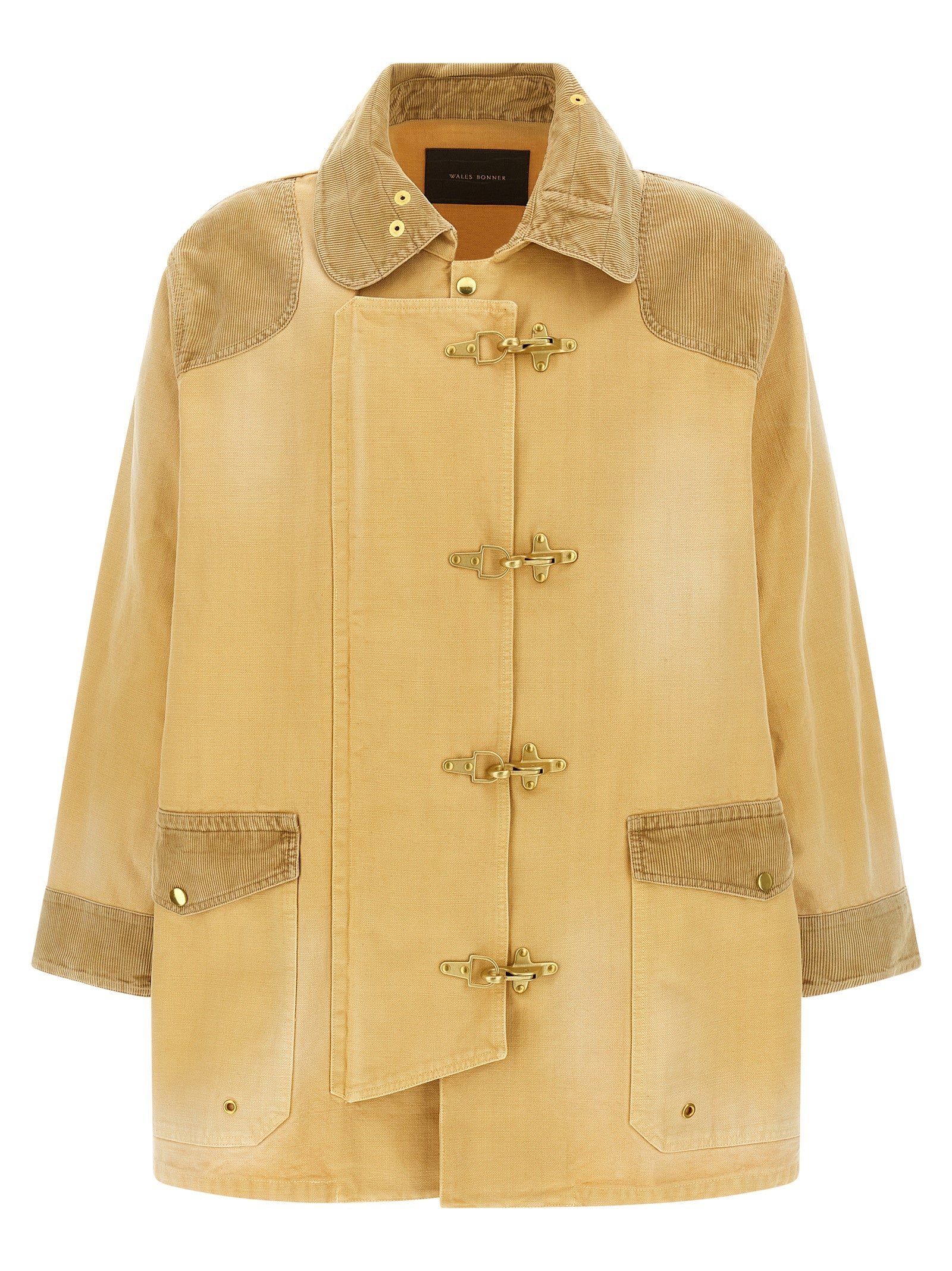 Wales Bonner Sierra Coat Sand Brown Coats Wales Bonner