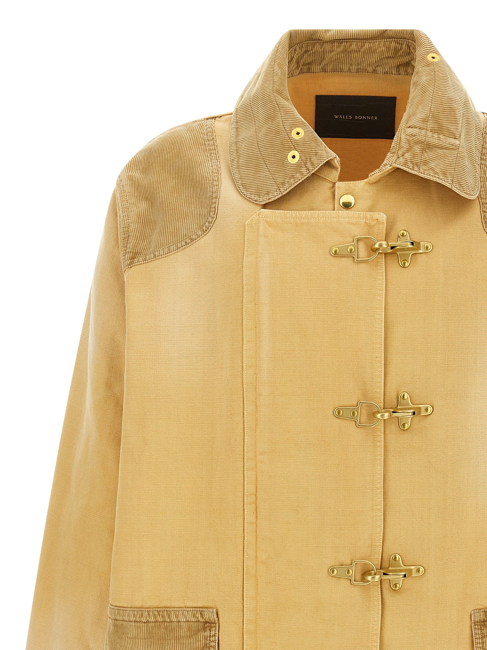 Wales Bonner Sierra Coat Sand Brown Coats Wales Bonner