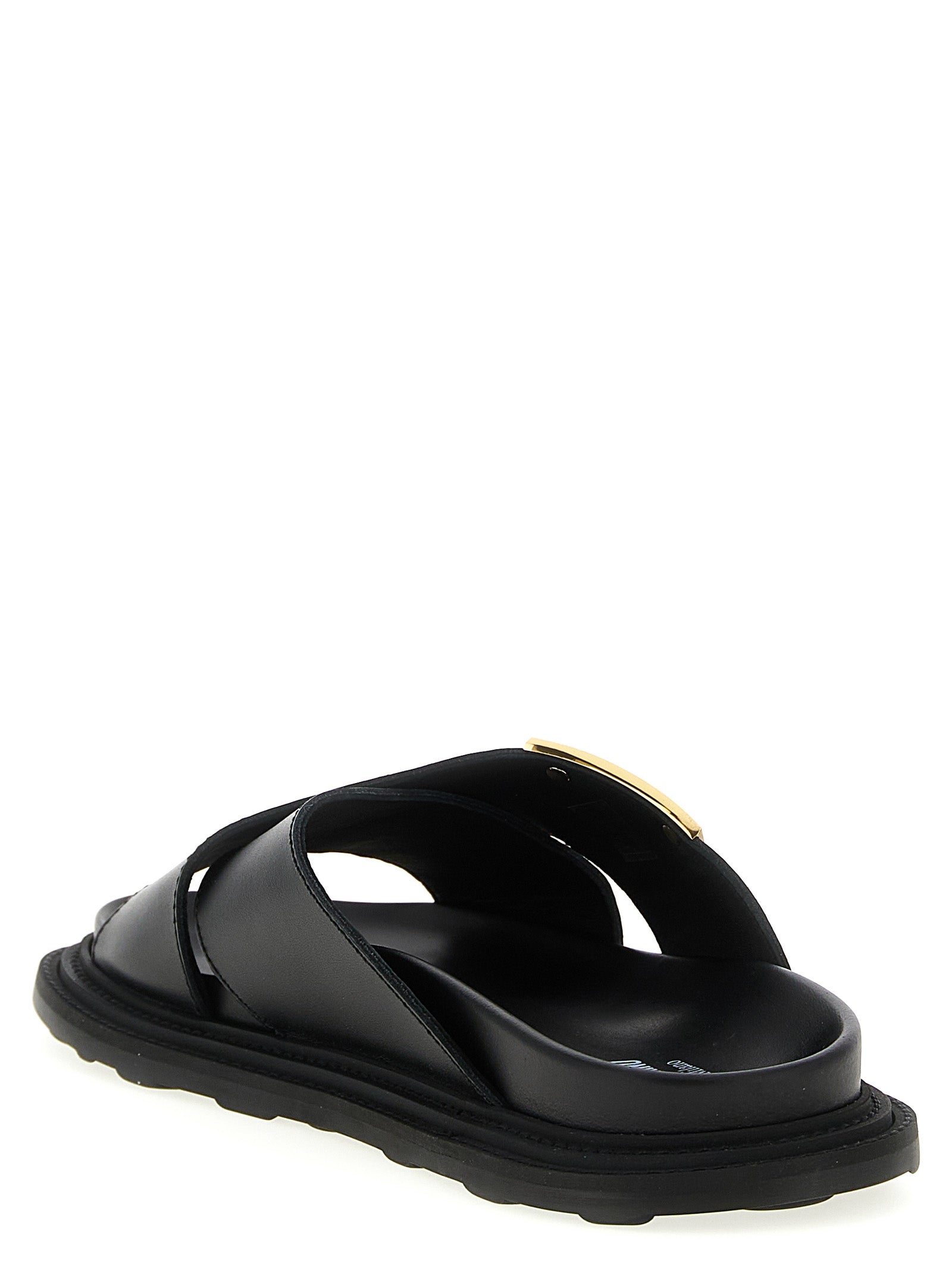 Moschino Leather Sandals-3