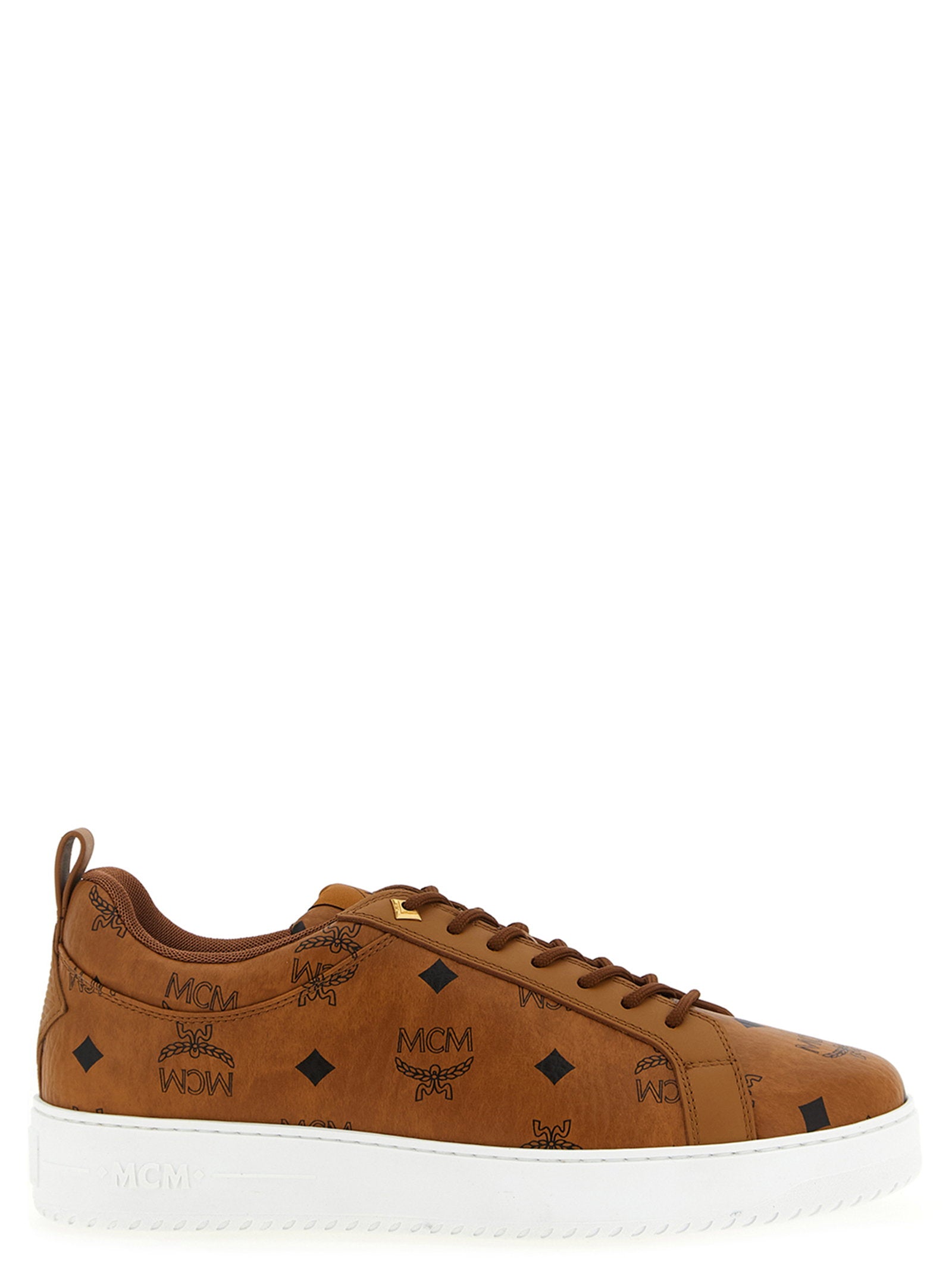 MCM Neo Terrain Lo Sneakers Cognac Sneakers Mcm