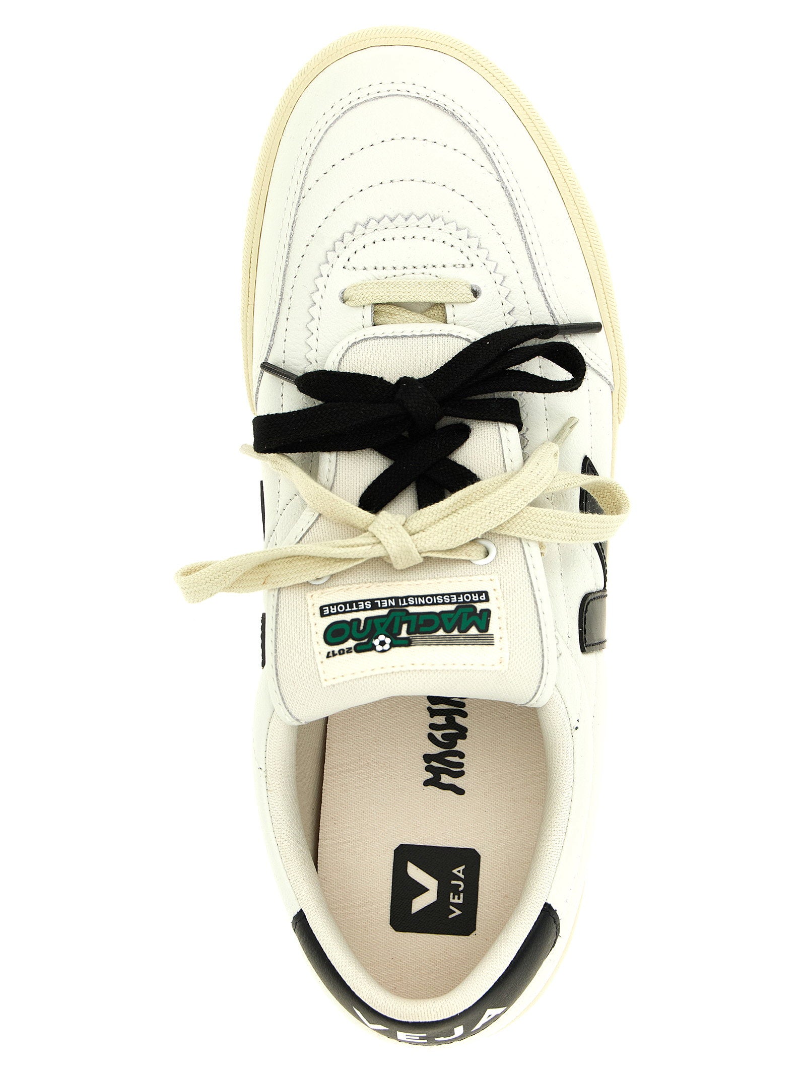 Veja x Magliano Panenka Leren Sneakers Wit-thumbmail-4
