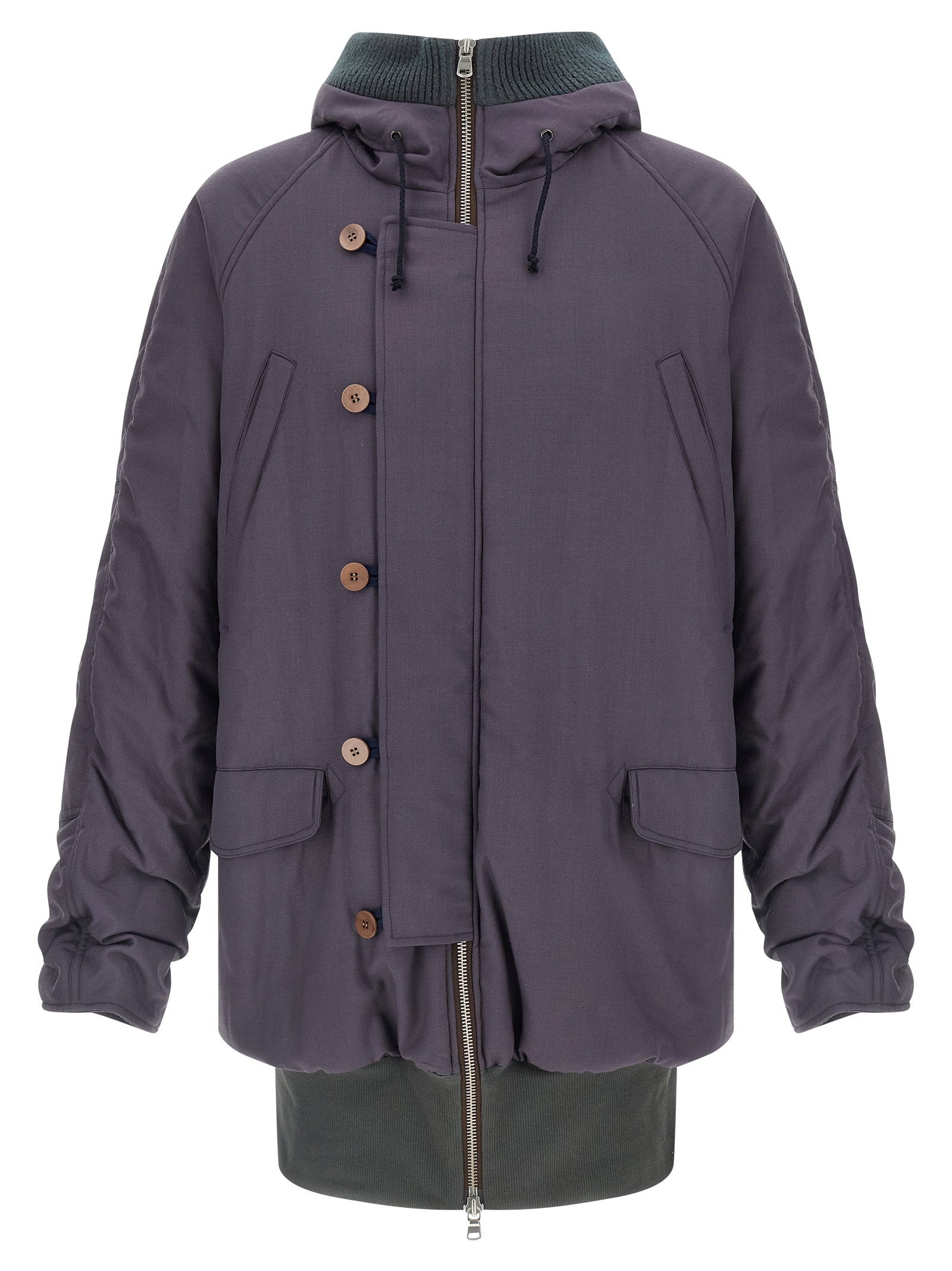 Magliano Kenny 3/4-lengte Parka Aubergine