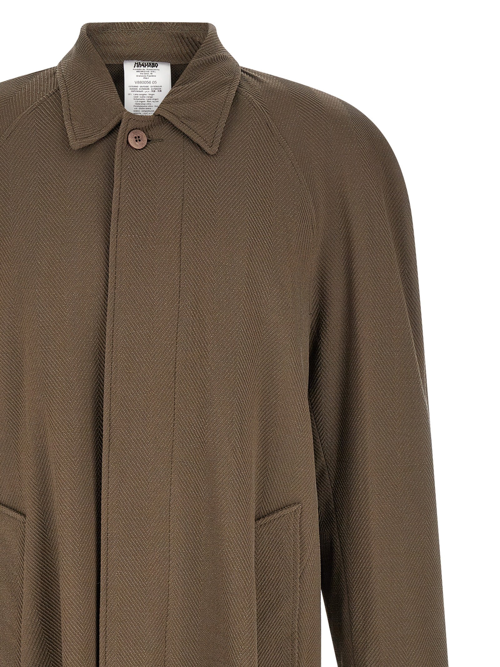 Magliano Caligo Coat Brown Coats Magliano