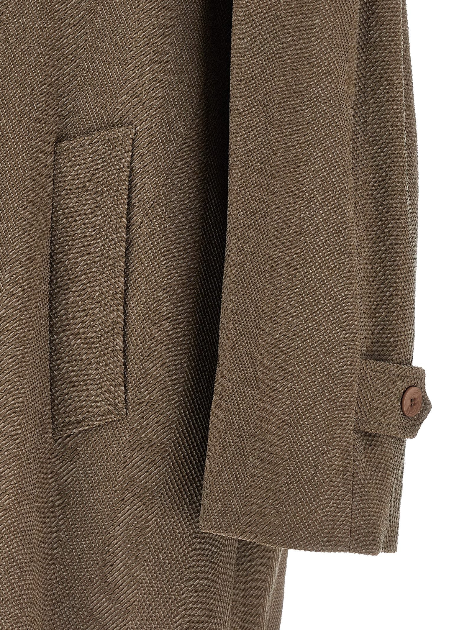 Magliano Caligo Coat Brown Coats Magliano