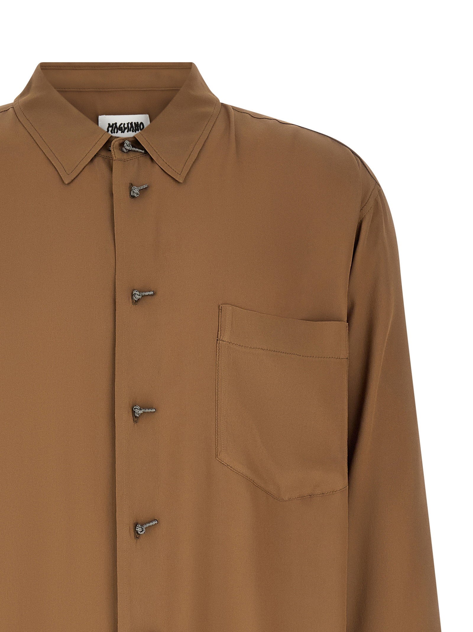Magliano Trekking Shirt Brown Shirts Magliano