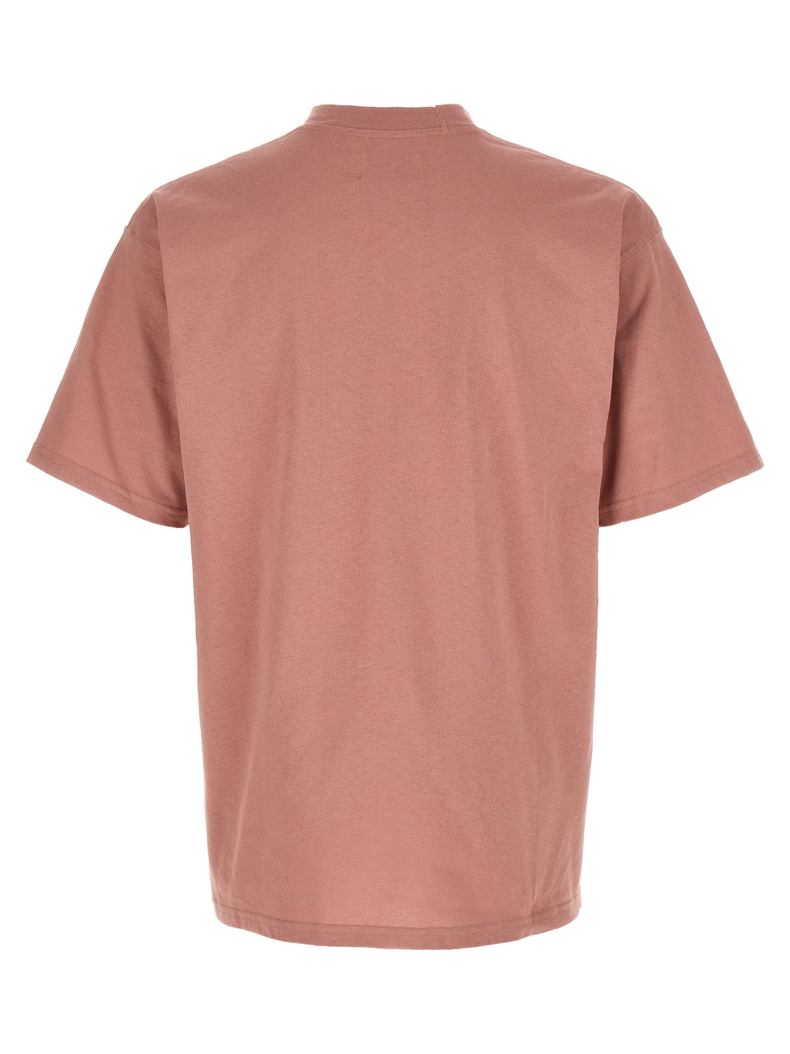 Magliano Gusto Sciopero Print T-shirt Roze Topwear Magliano