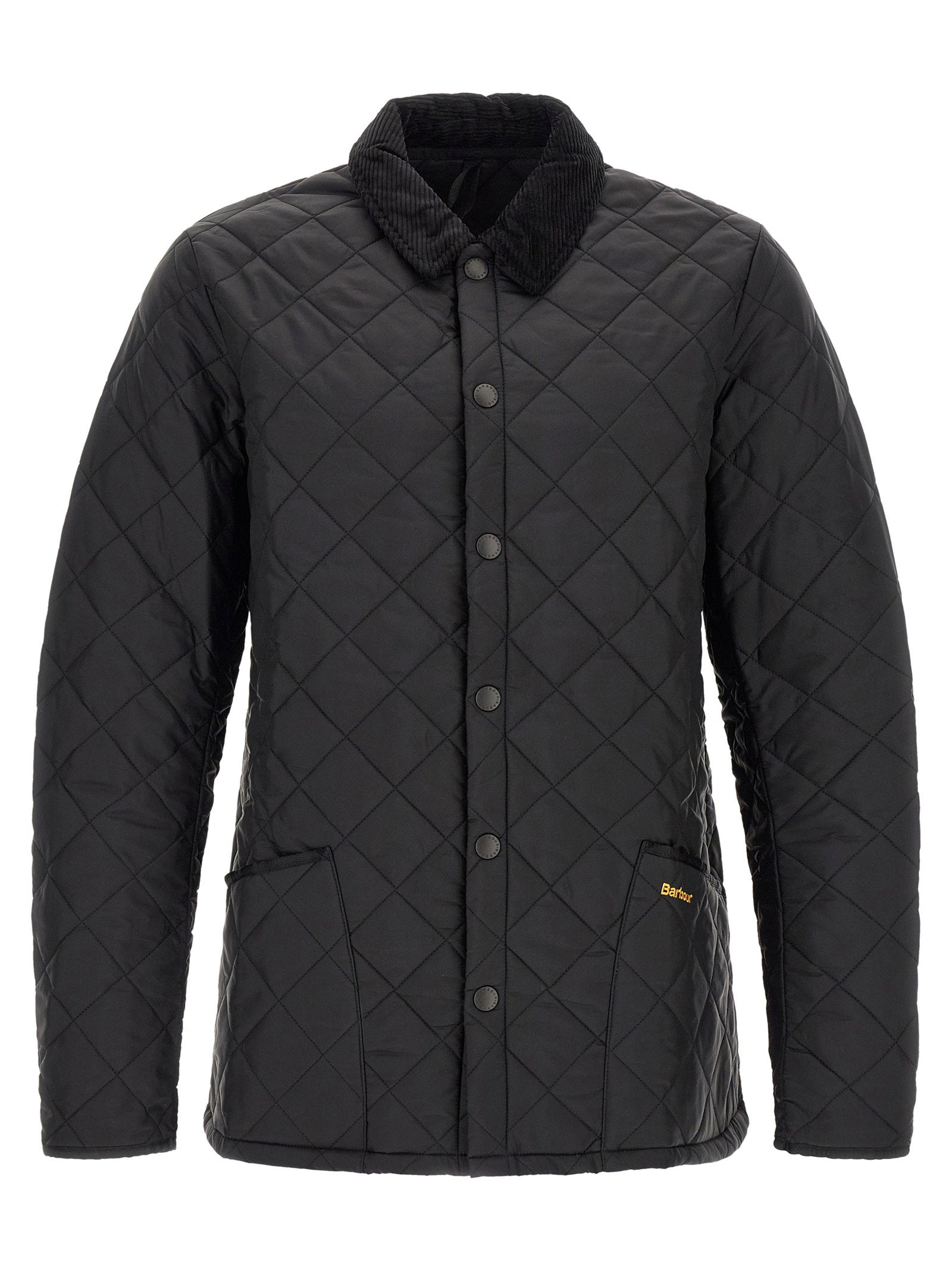 Barbour Heritage Liddesdale Gewatteerd Jack Zwart