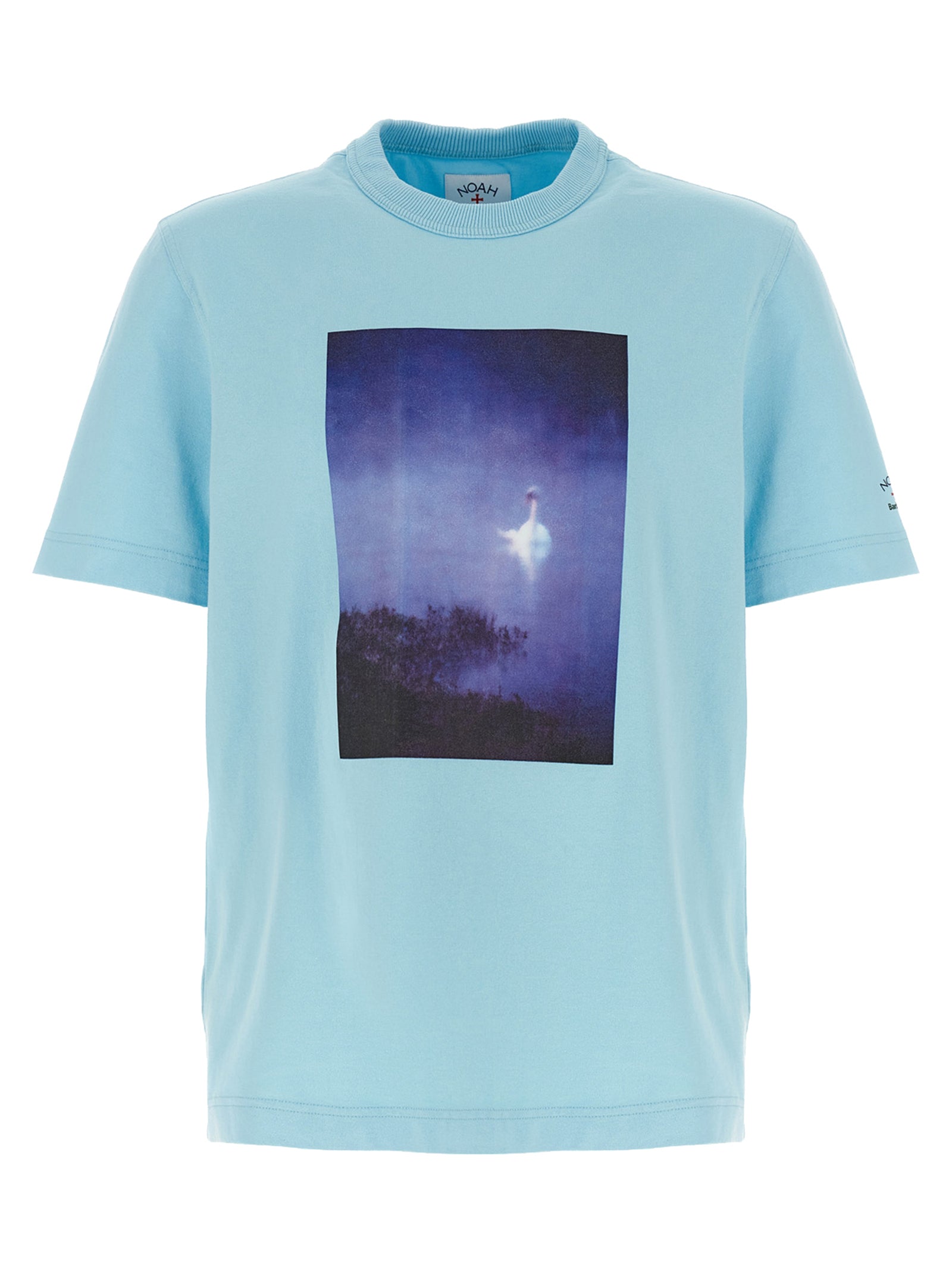 Barbour x Noah Archive Swan Graphic T-shirt Blue