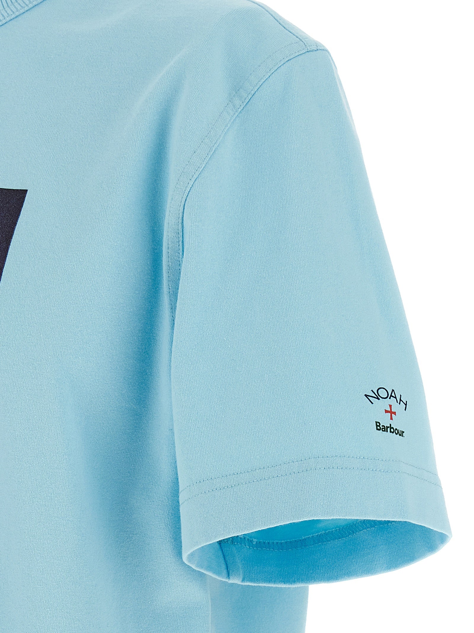 Barbour x Noah Archive Swan Graphic T-Shirt Blue Topwear Barbour