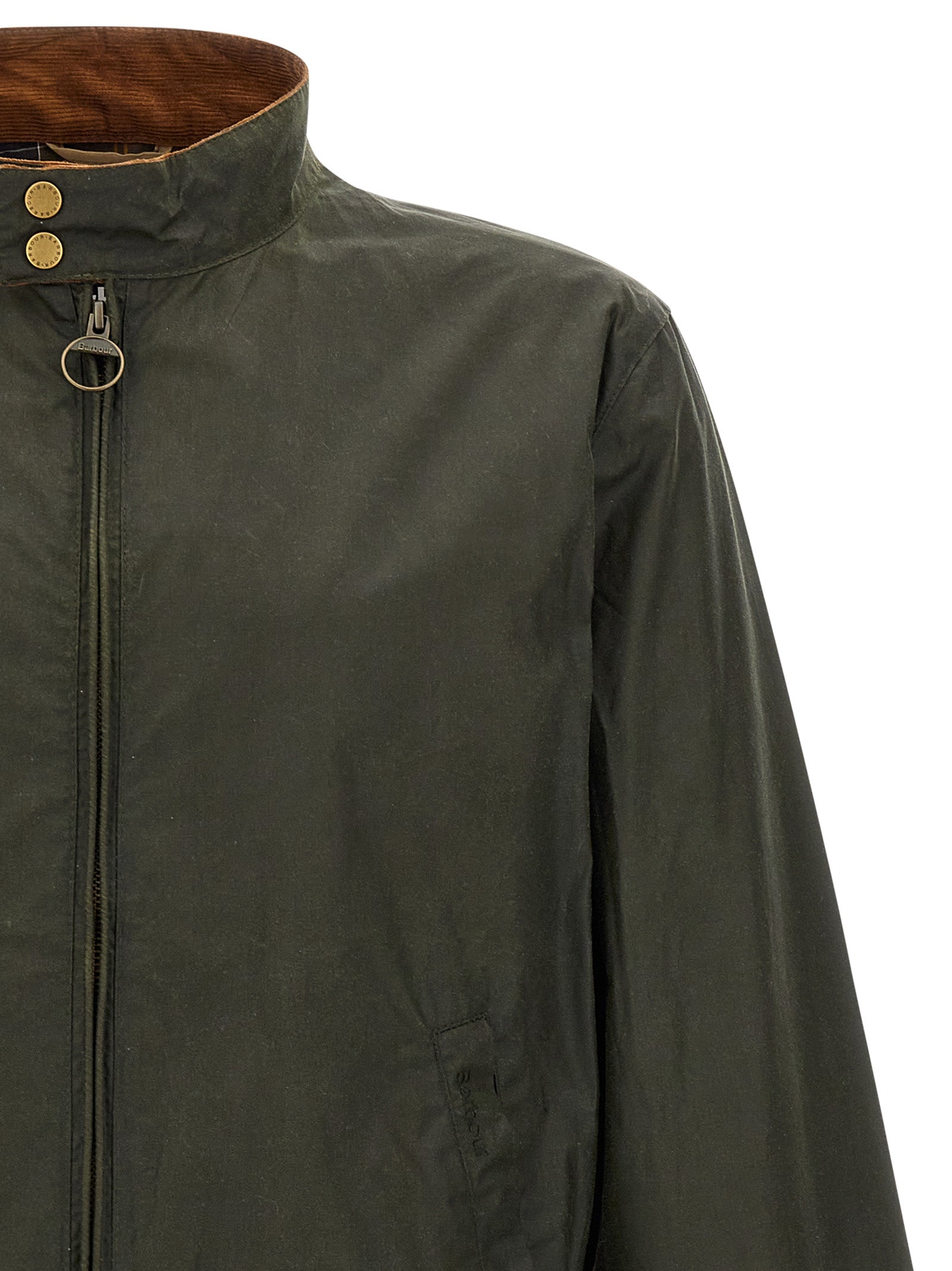 Barbour Royston Waxed Cotton Jacket-3