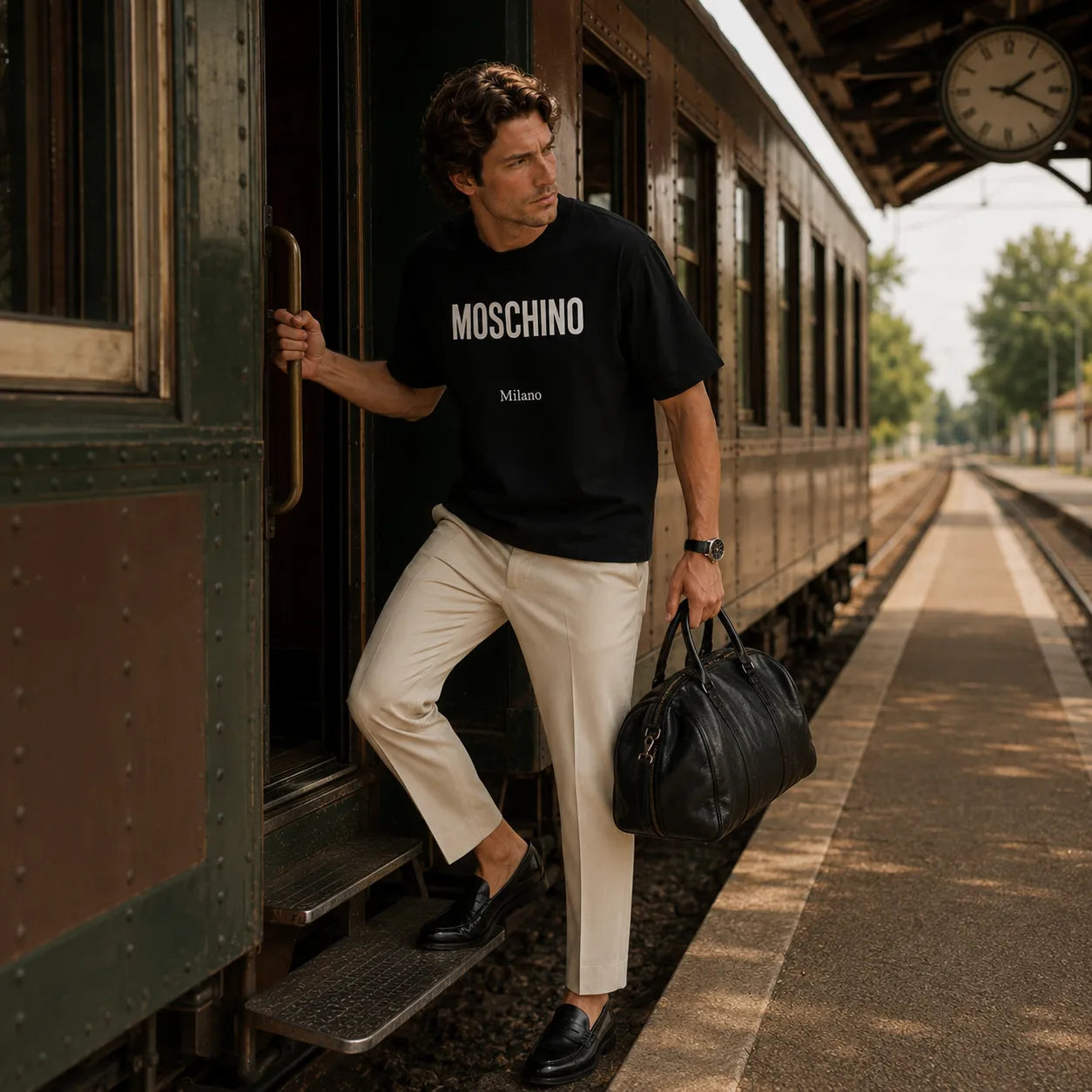 Moschino heren polo shirt - The Gentlemen's Vault