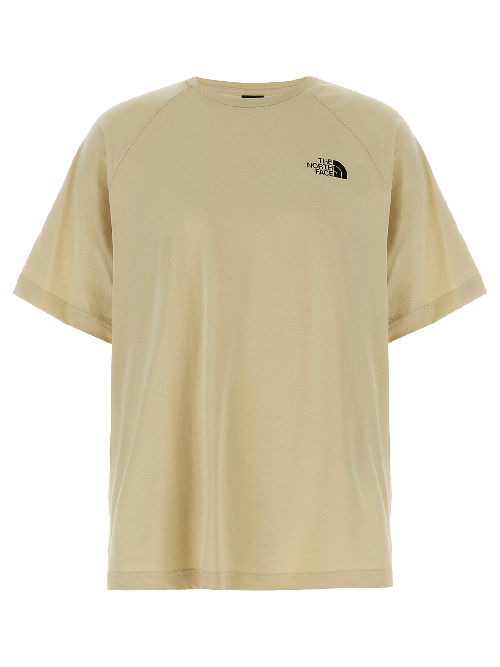 The North Face Graphic Logo Katoenen T-shirt Beige-thumbmail-1
