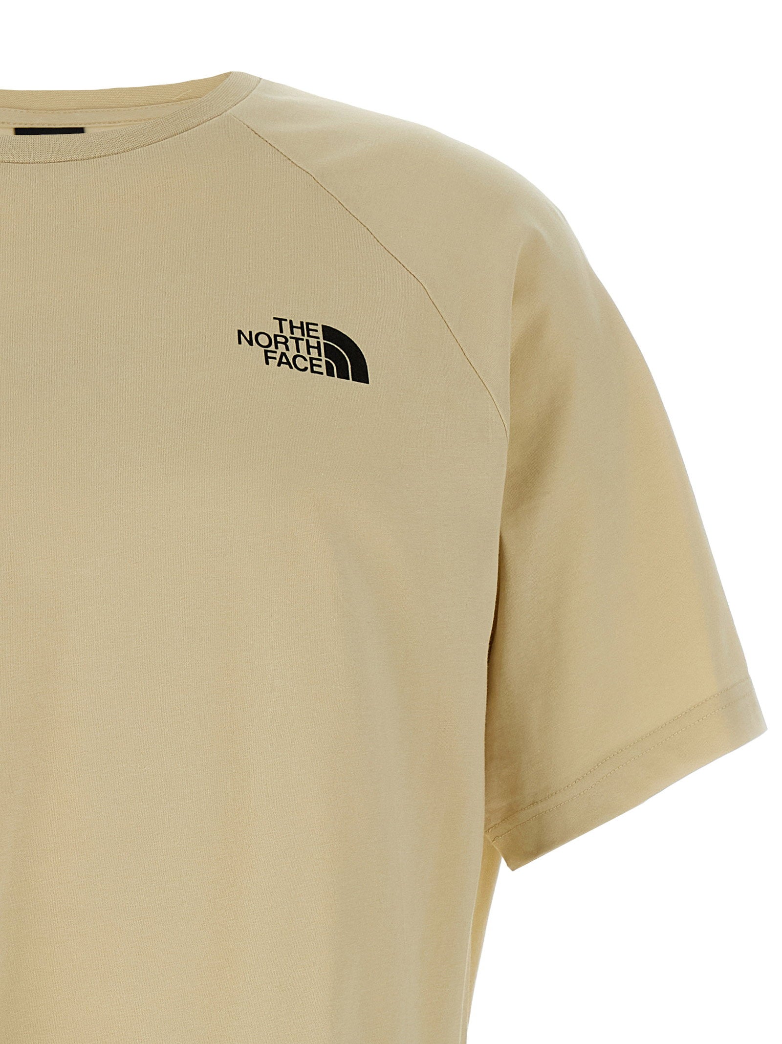 The North Face Graphic Logo Katoenen T-shirt Beige-thumbmail-3