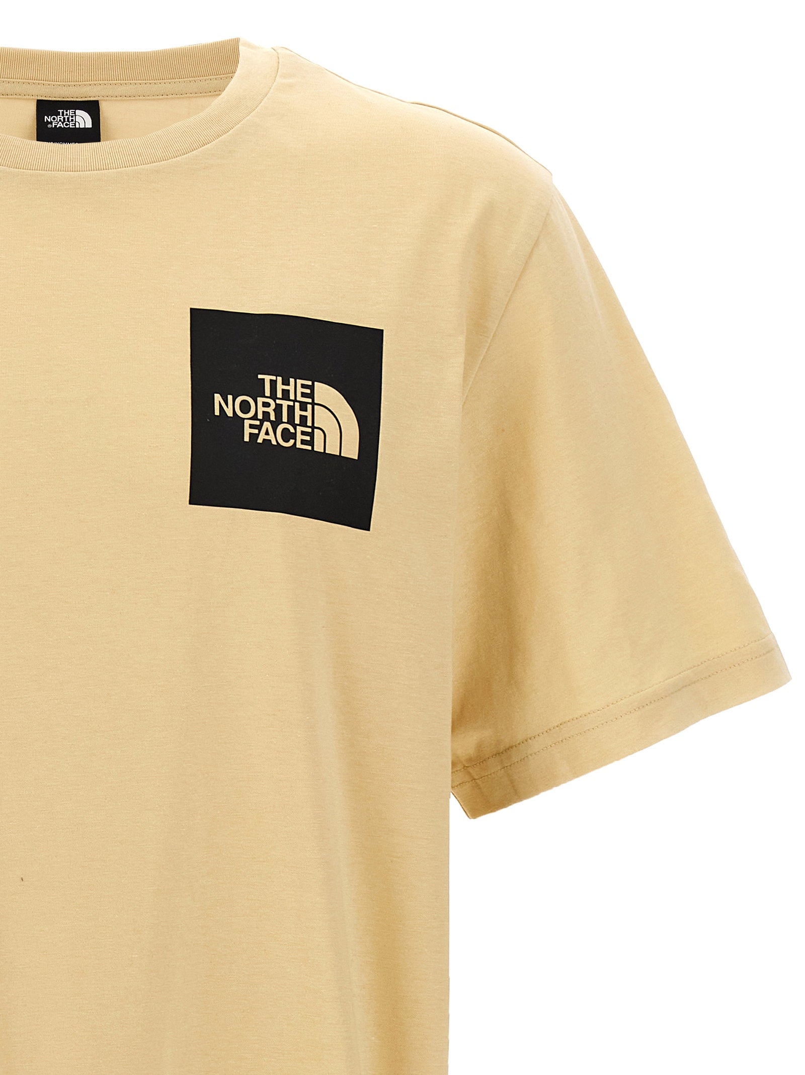 The North Face Fine T-shirt Gravel Beige Topwear The North Face