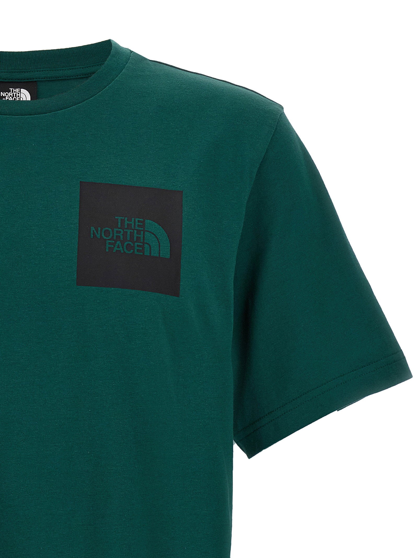 The North Face Fine Box Logo T-shirt Groen-thumbmail-3
