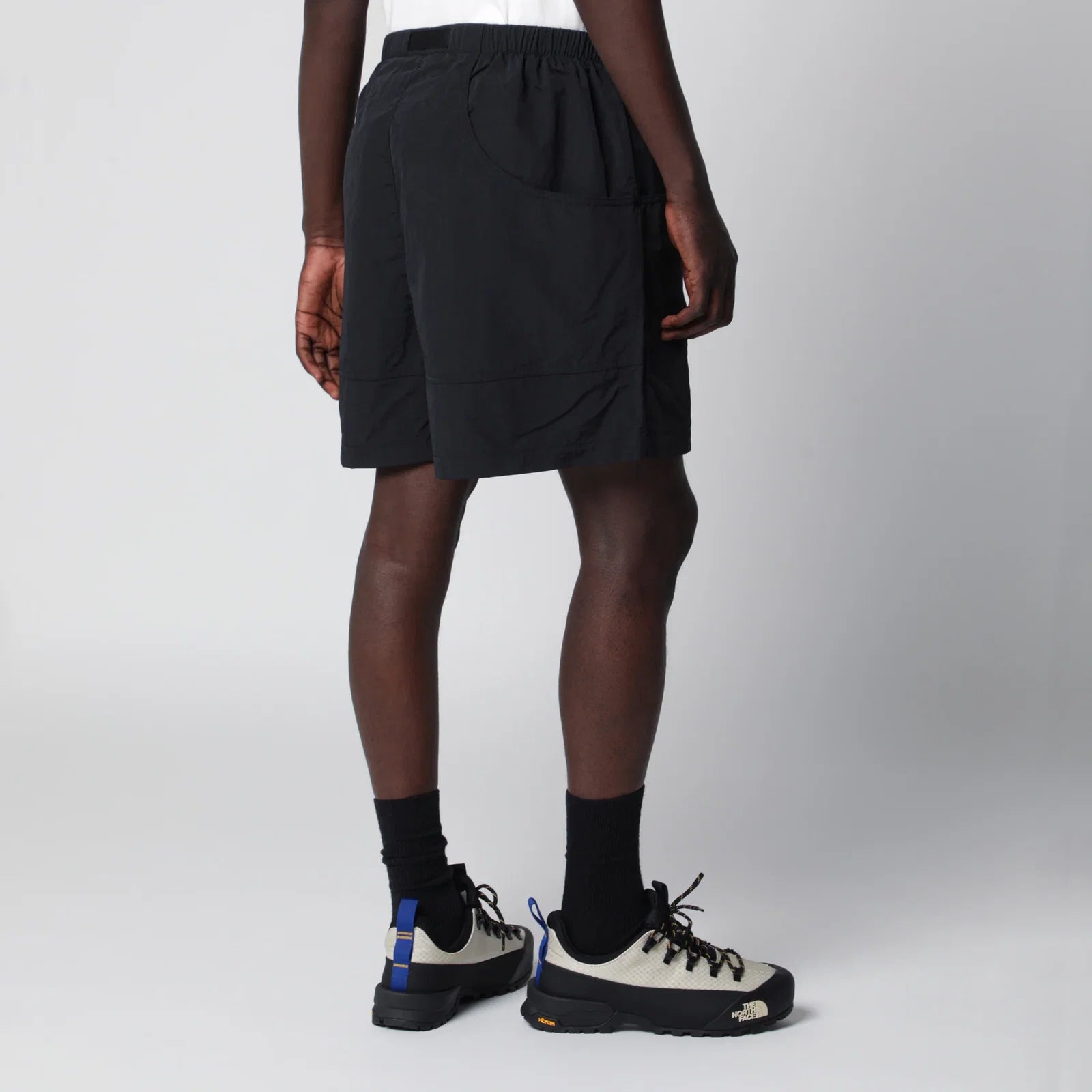 The North Face Black nylon shorts Short trousers The North Face