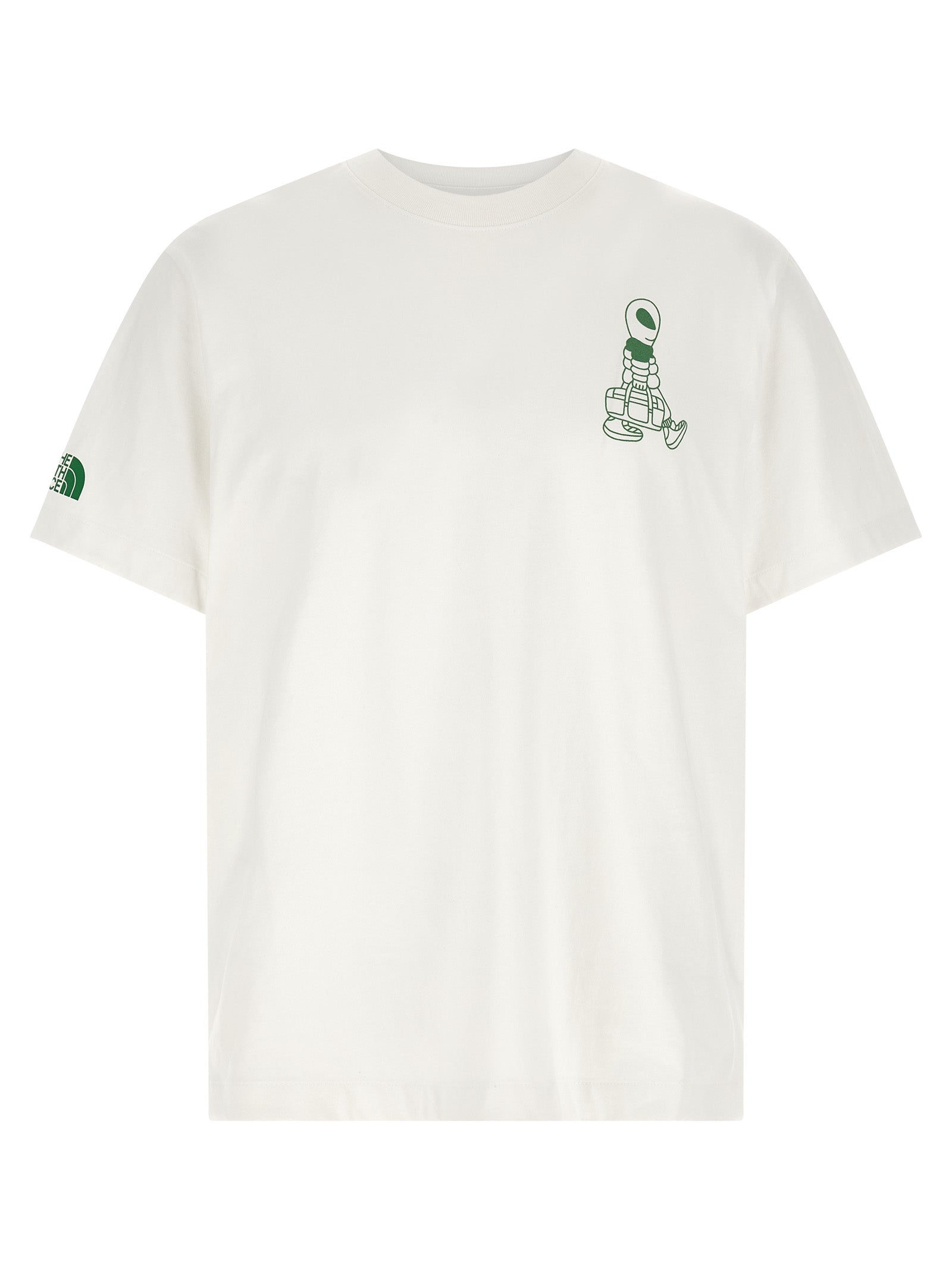 The North Face Men's Alien Relaxed Short-Sleeve Tee White Topwear The North Face