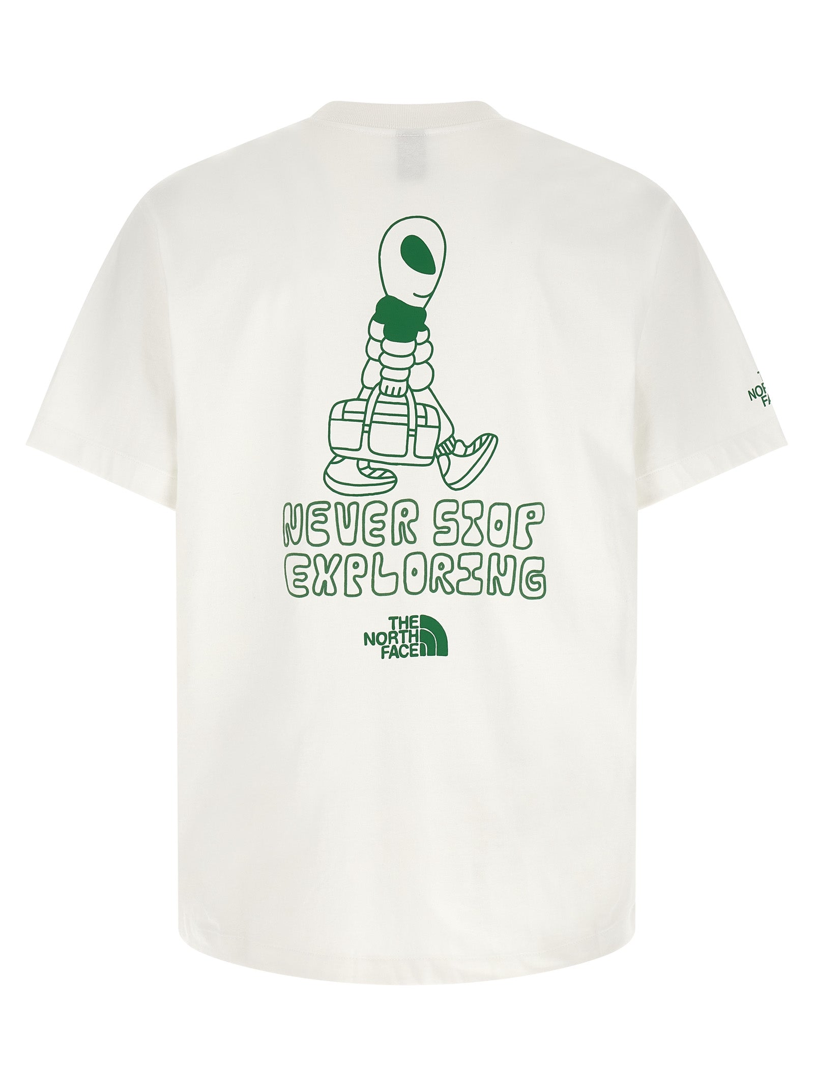 The North Face Men's Alien Relaxed Short-Sleeve Tee White Topwear The North Face