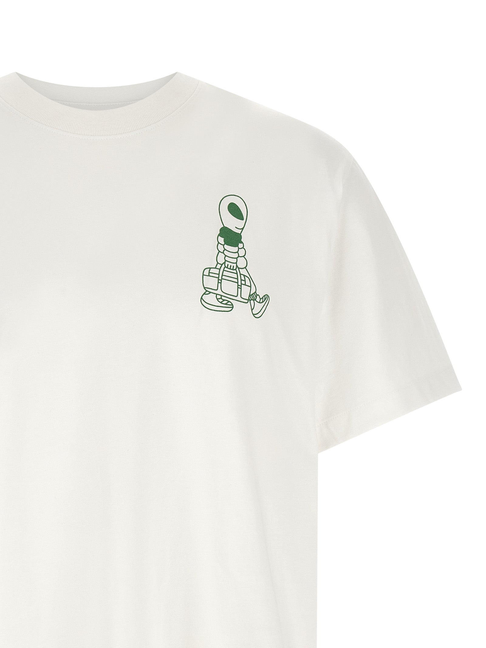 The North Face Men's Alien Relaxed Short-Sleeve Tee White Topwear The North Face