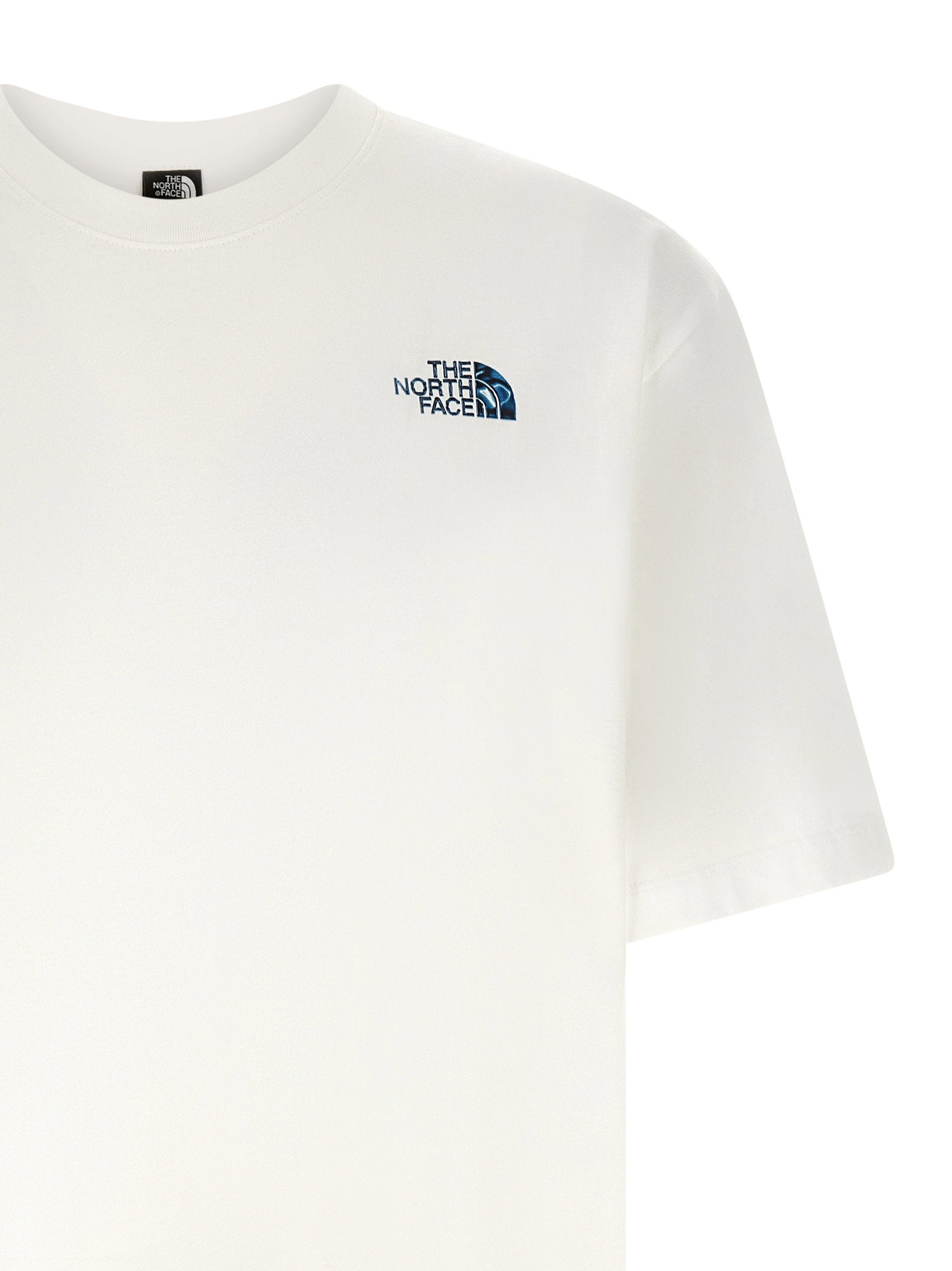The North Face Liquid NSE Box Oversized Graphic T-Shirt Wit-thumbmail-3