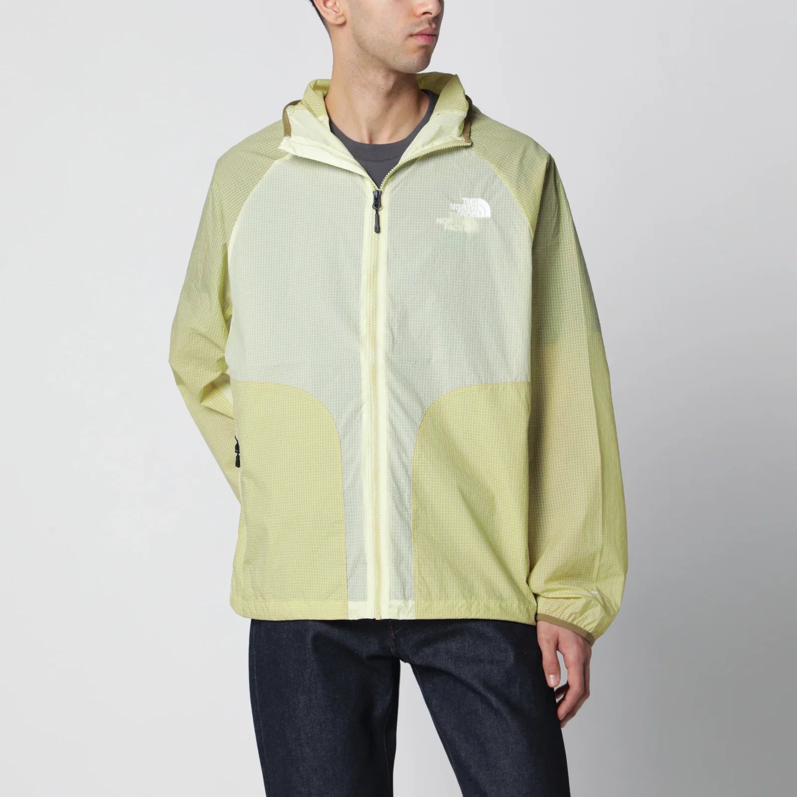 The North Face Lemon yellow NSE windbreaker jacket Jackets The North Face