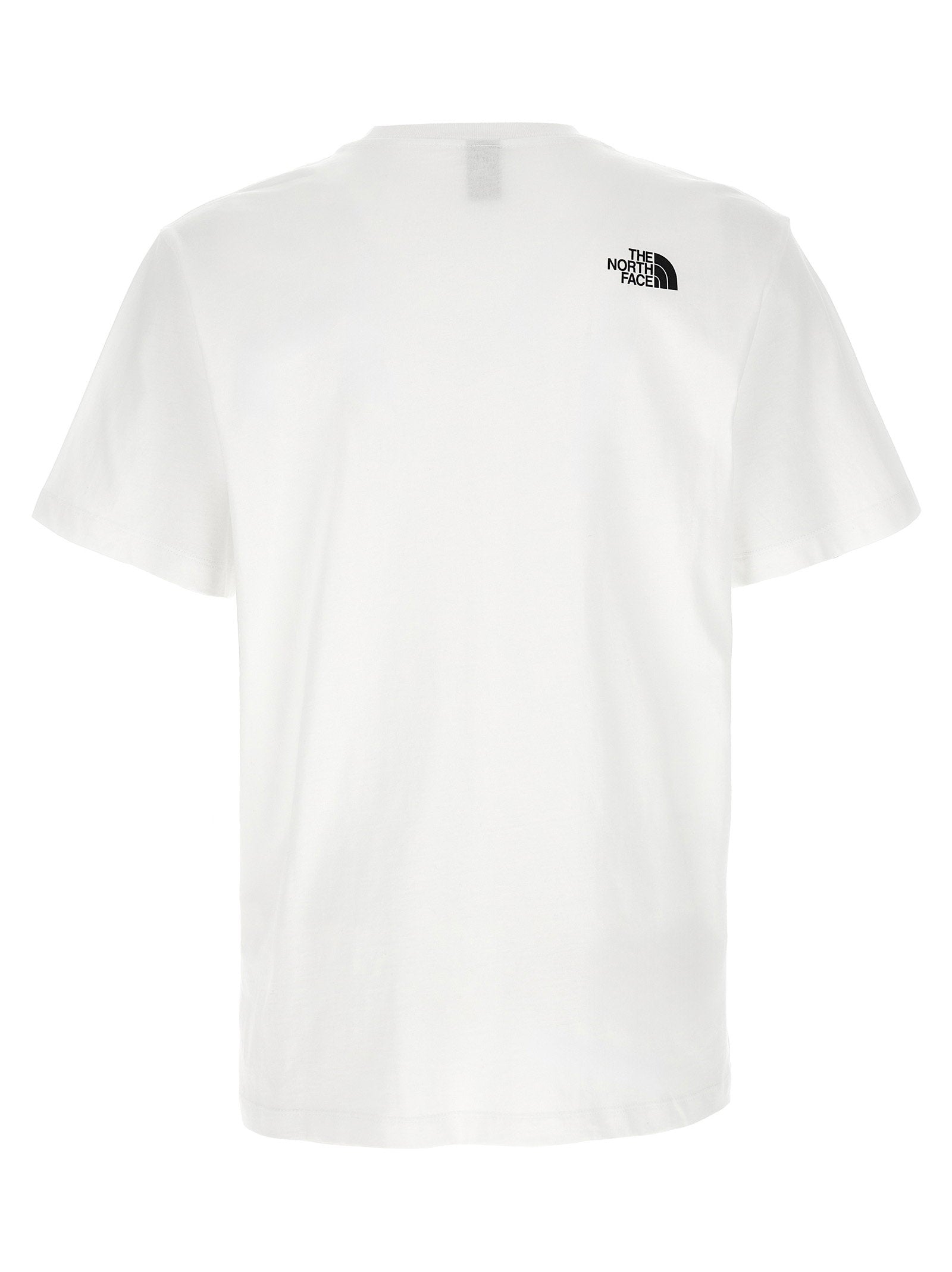 The North Face Mountain Logo Relaxed Fit T-shirt Wit-thumbmail-2