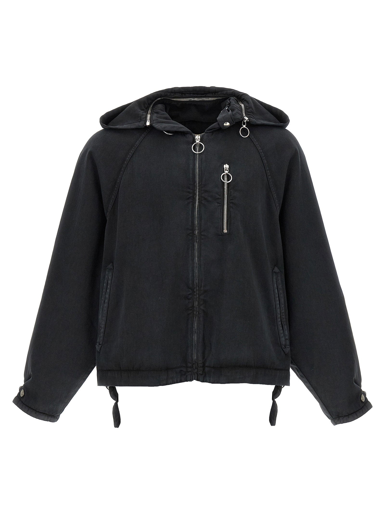 Namacheko Midia Jacket zwart, vooraanzicht
